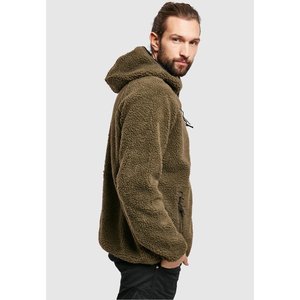 Brandit Anorak »Brandit Herren Teddyfleece Worker Jacket«, (1 St.), mit Kapuze