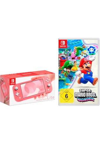 Konsolen-Set »Switch Lite + Super Mario Bros Wonder«