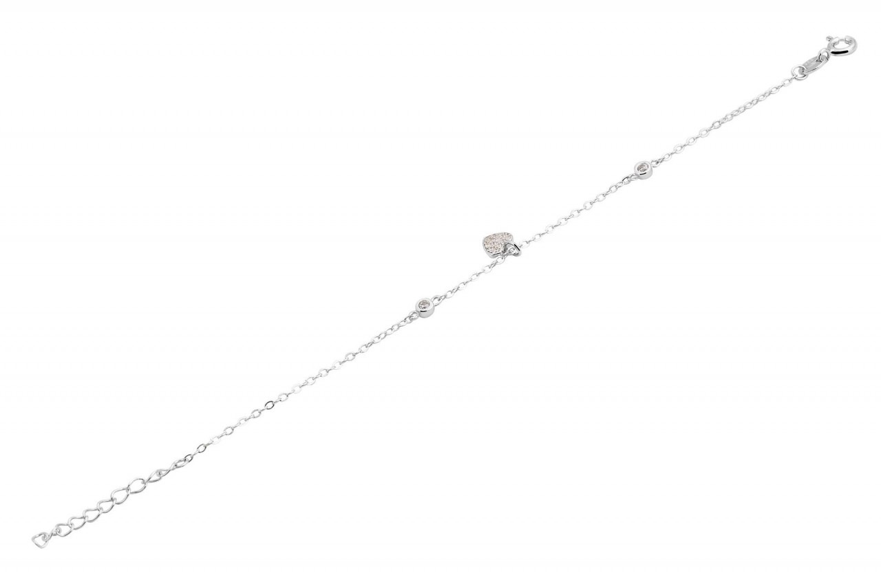 Adelia´s Silberarmband »Neuheit 2025 - Damen Armband aus Gold mit Zirkonia«