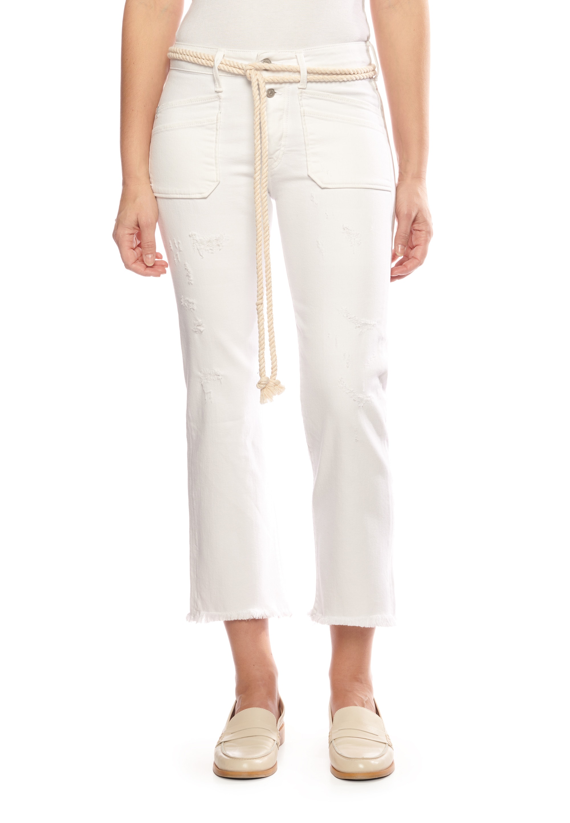 Le Temps Des Cerises 7/8-Hose »PRICILIA«, mit trendigem Seilgürtel