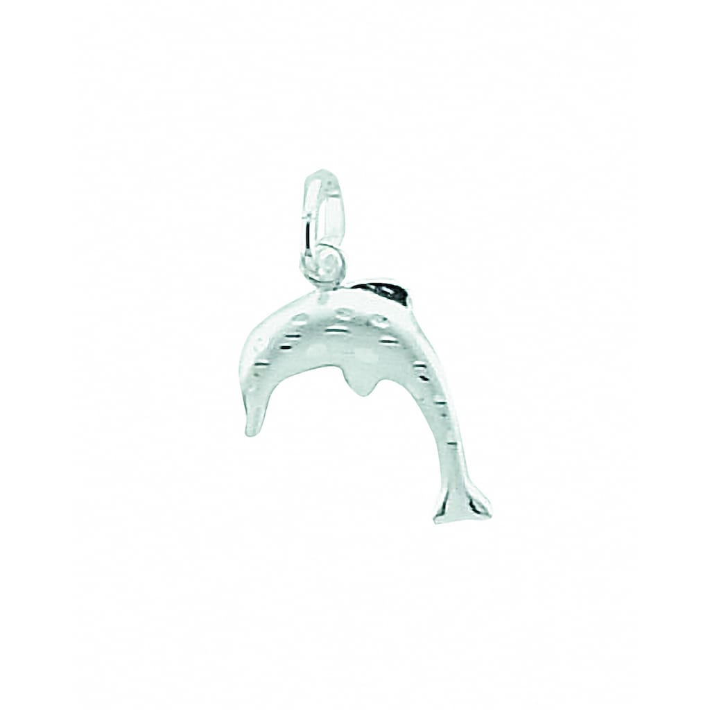 Adelia´s Kettenanhänger »Damen Silberschmuck 925 Silber Anhänger Delphin«, 925 Sterling Silber Silberschmuck für Damen