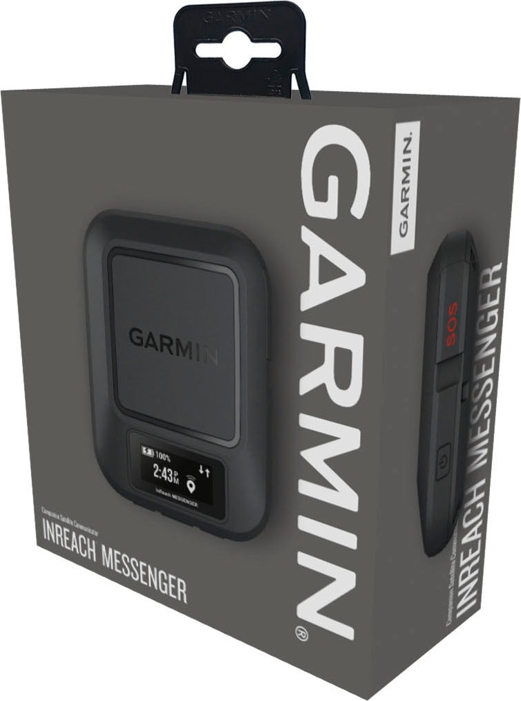 Garmin Navigationsgerät »inReach Messenger GPS EMEA«, TracBack® Routing Funktion, hochwertiges MIP-Display