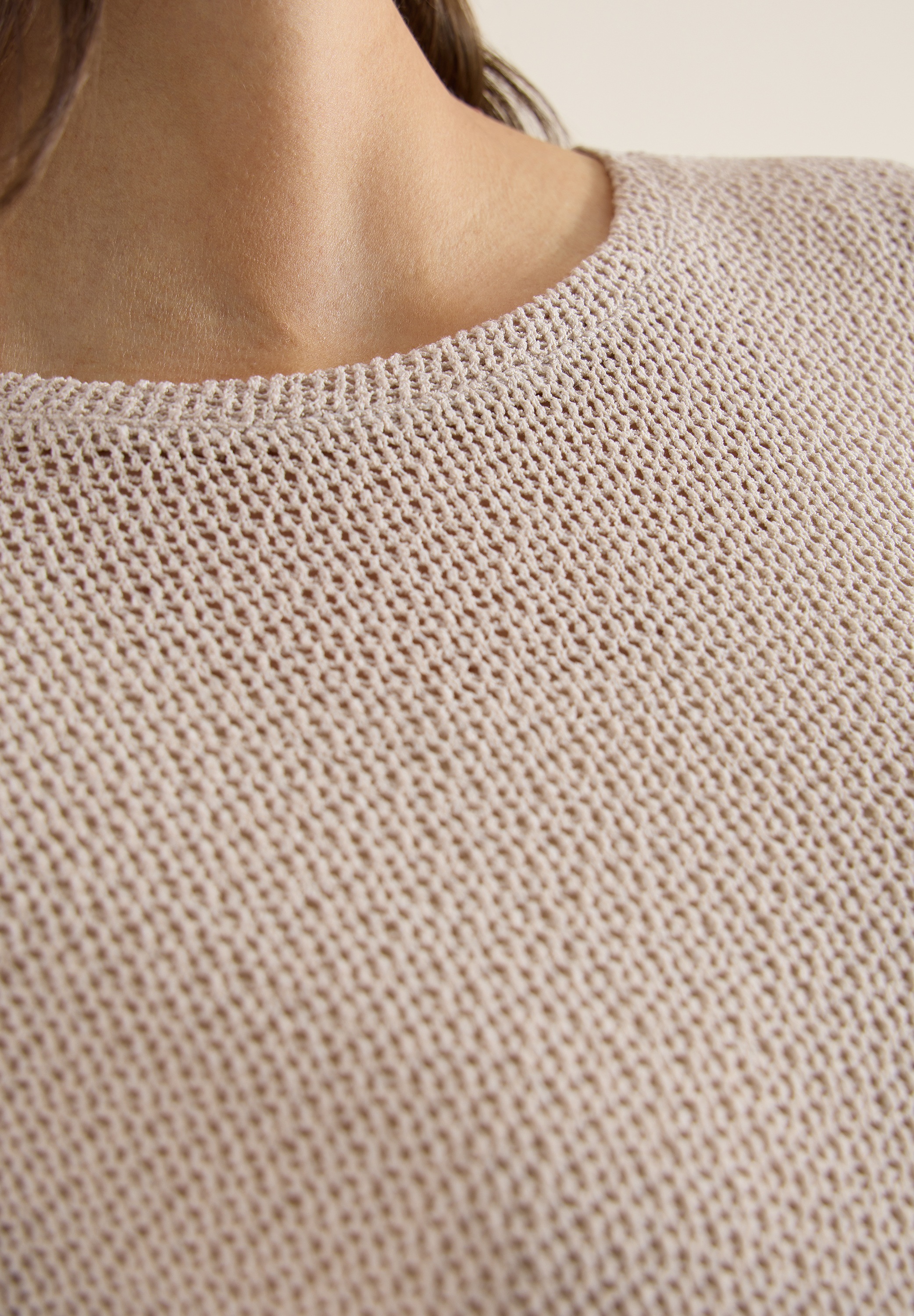 Cecil 3/4 Arm-Pullover mit U-Boot Ausschnitt