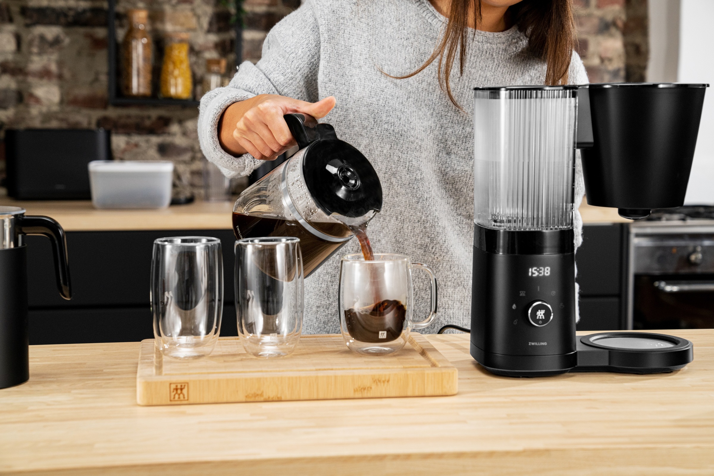 Zwilling Gläser-Set »Sorrento Plus«, (Set, 2 tlg.), Doppelwandig, Borosilikatglas, 2-tlg., je 350 ml