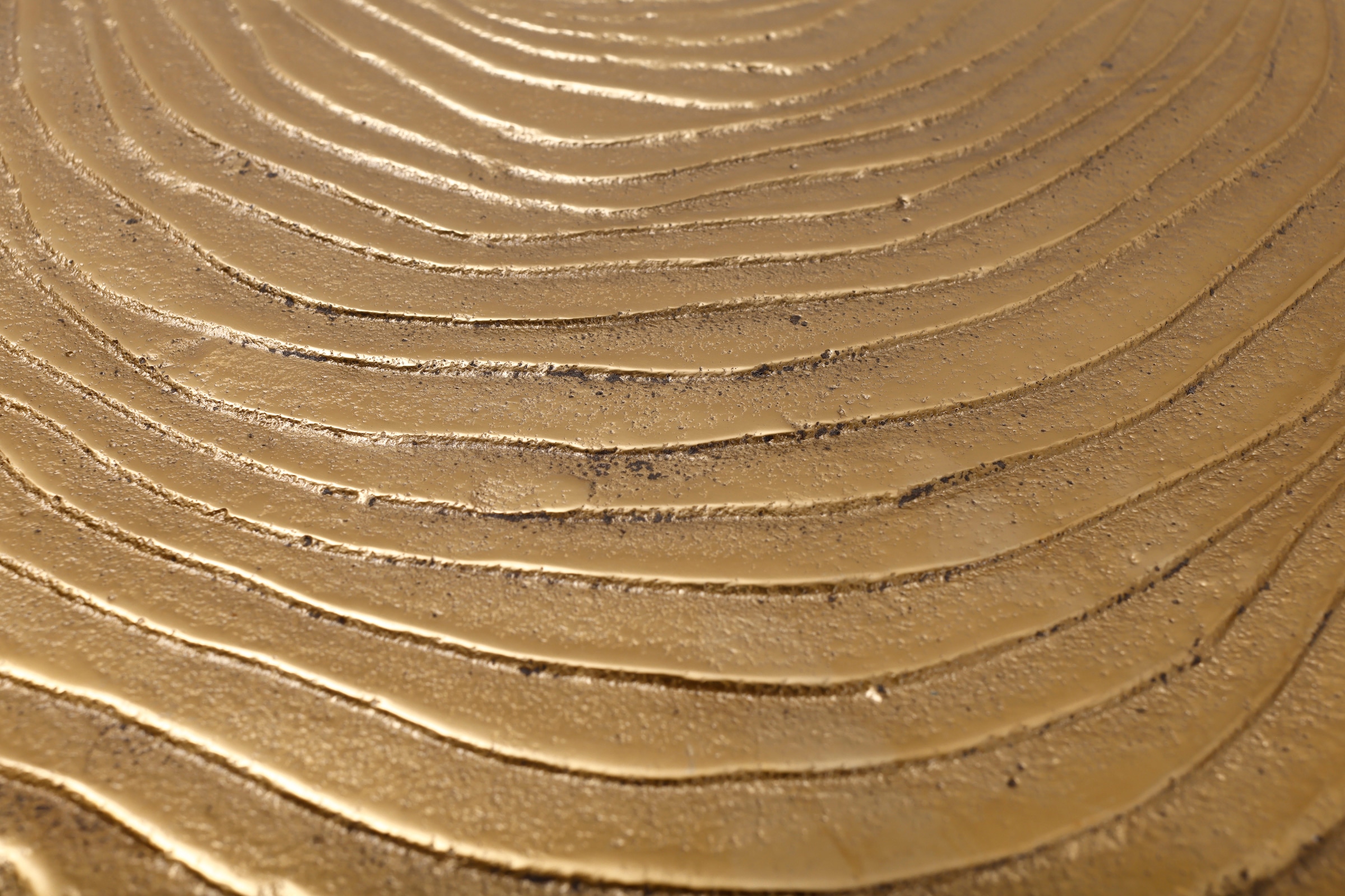 Kayoom Beistelltisch »Wood Art 125, detailverliebter Beistelltisch, edler Look«, (1 St.), Dekorativer Beistelltisch, Baumscheiben-Design, Retro-Look