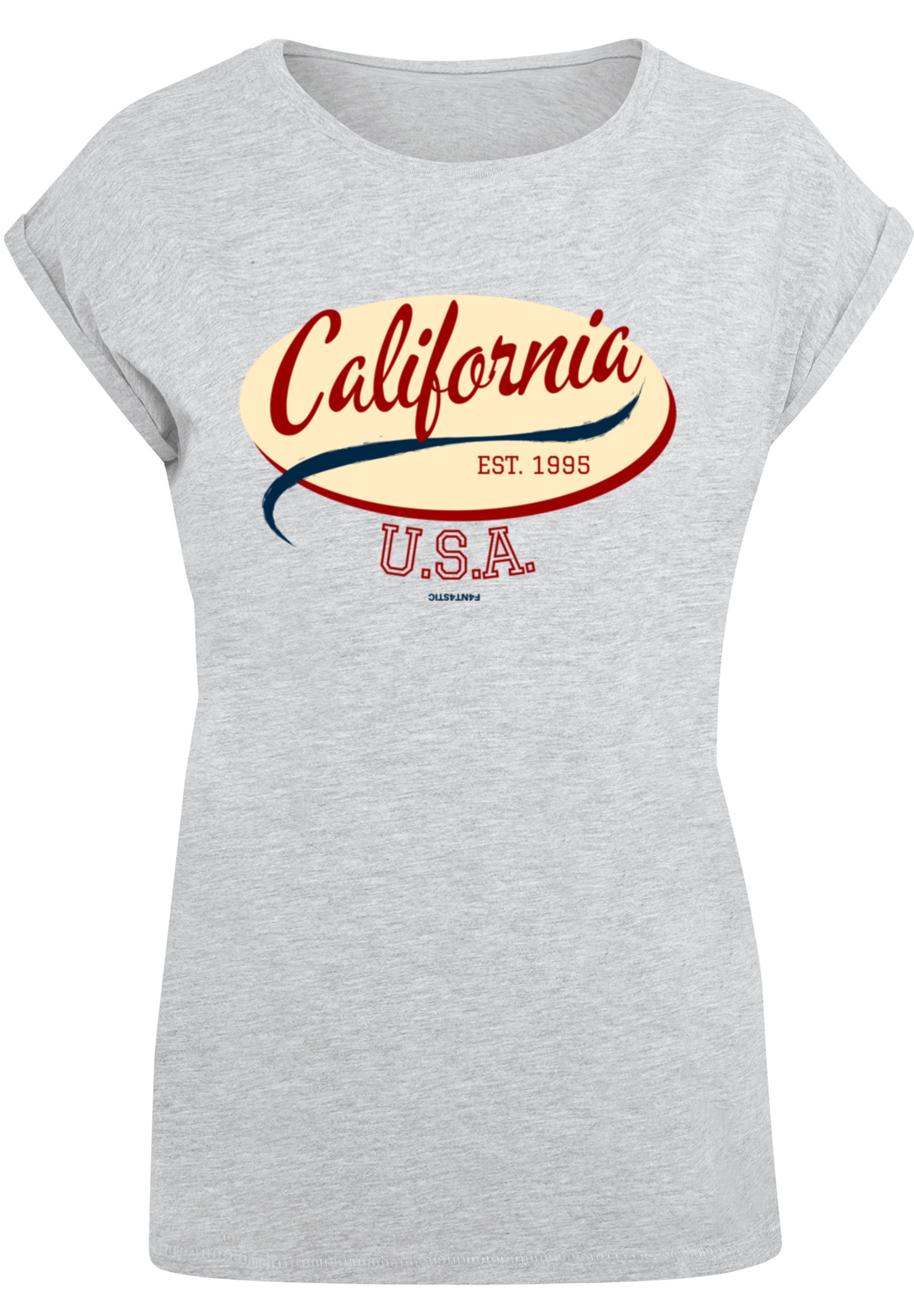 F4NT4STIC T-Shirt »California SHORT SLEEVE TEE«, Print
