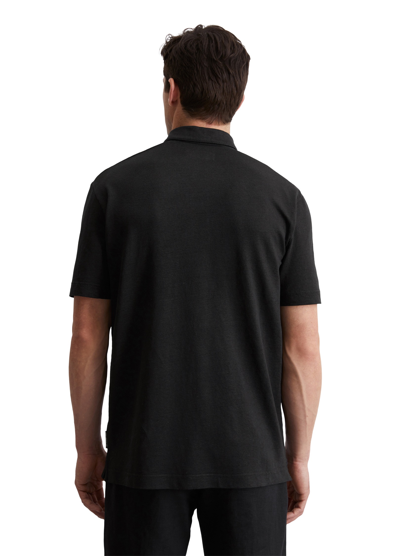 Marc O'Polo Poloshirt »aus hochwertigem Leinen-Mix«