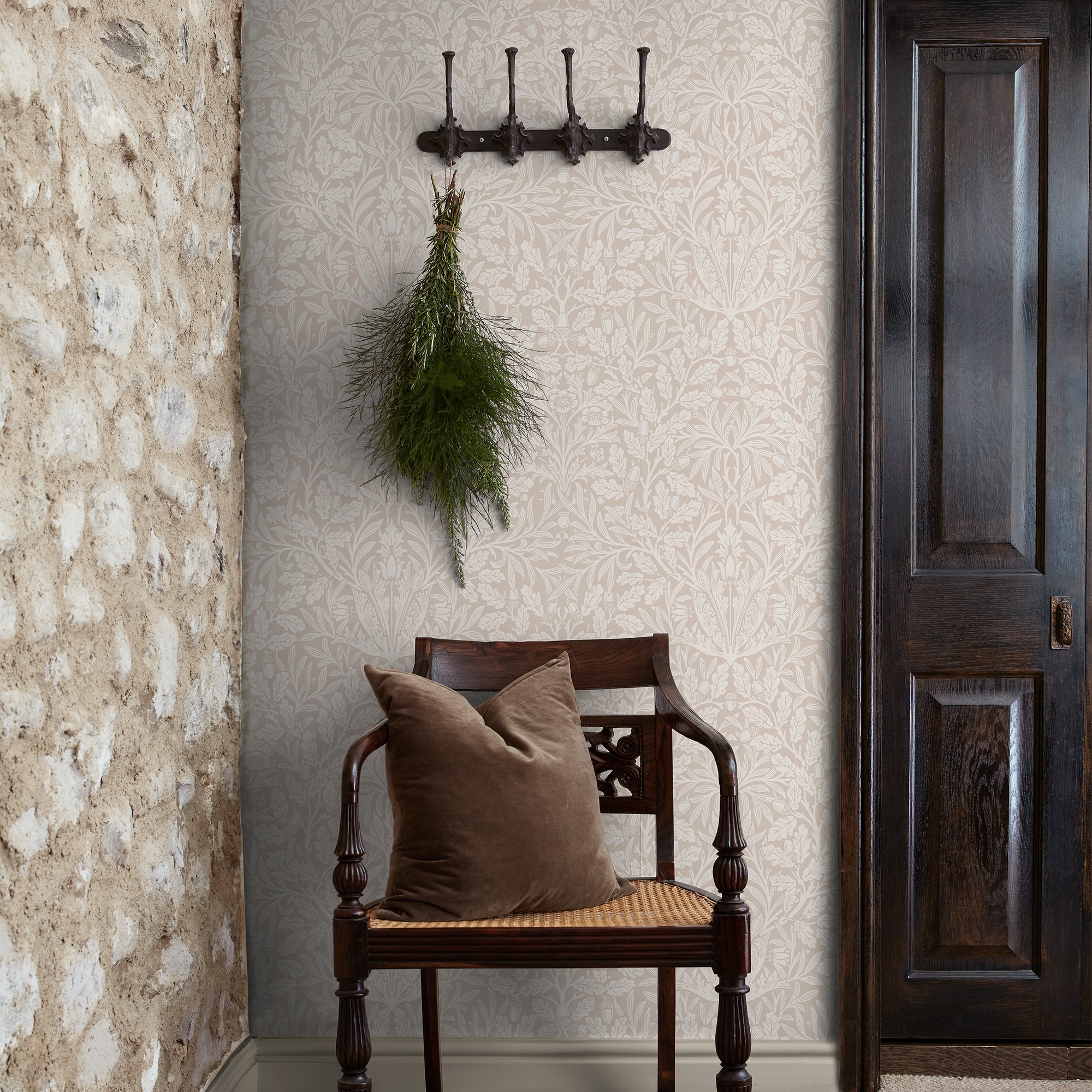 WILLIAM MORRIS AT HOME Vliestapete "Acorn" Motiv glatt Design Tapeten