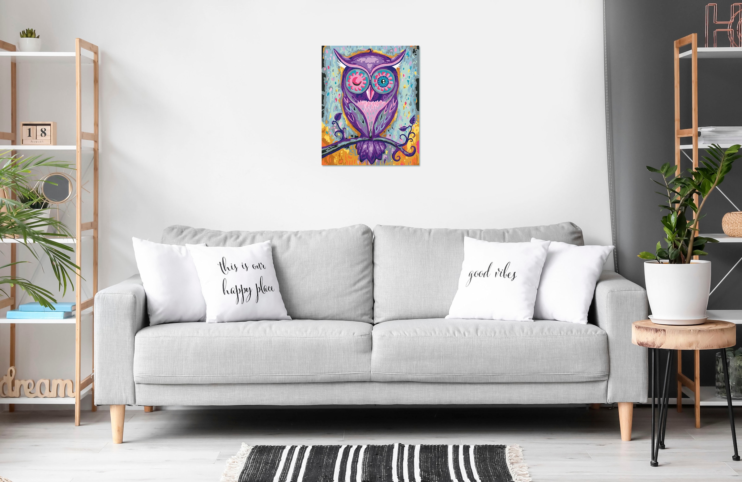 Ravensburger Malen nach Zahlen »CreArt, Dreaming Owl«, Made in Europe