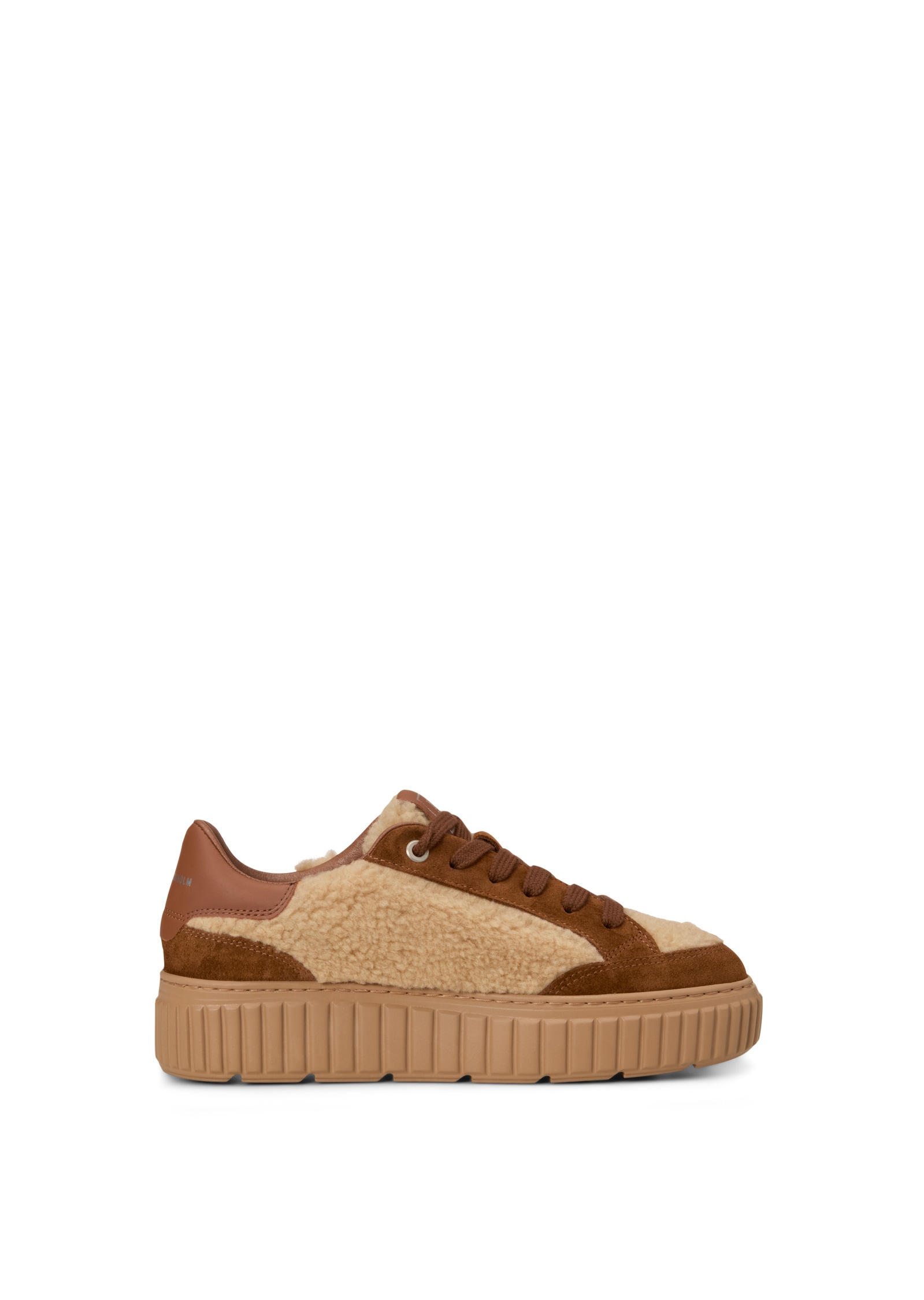 Marc O'Polo Sneaker »aus Teddyfell mit Echtleder-Details«