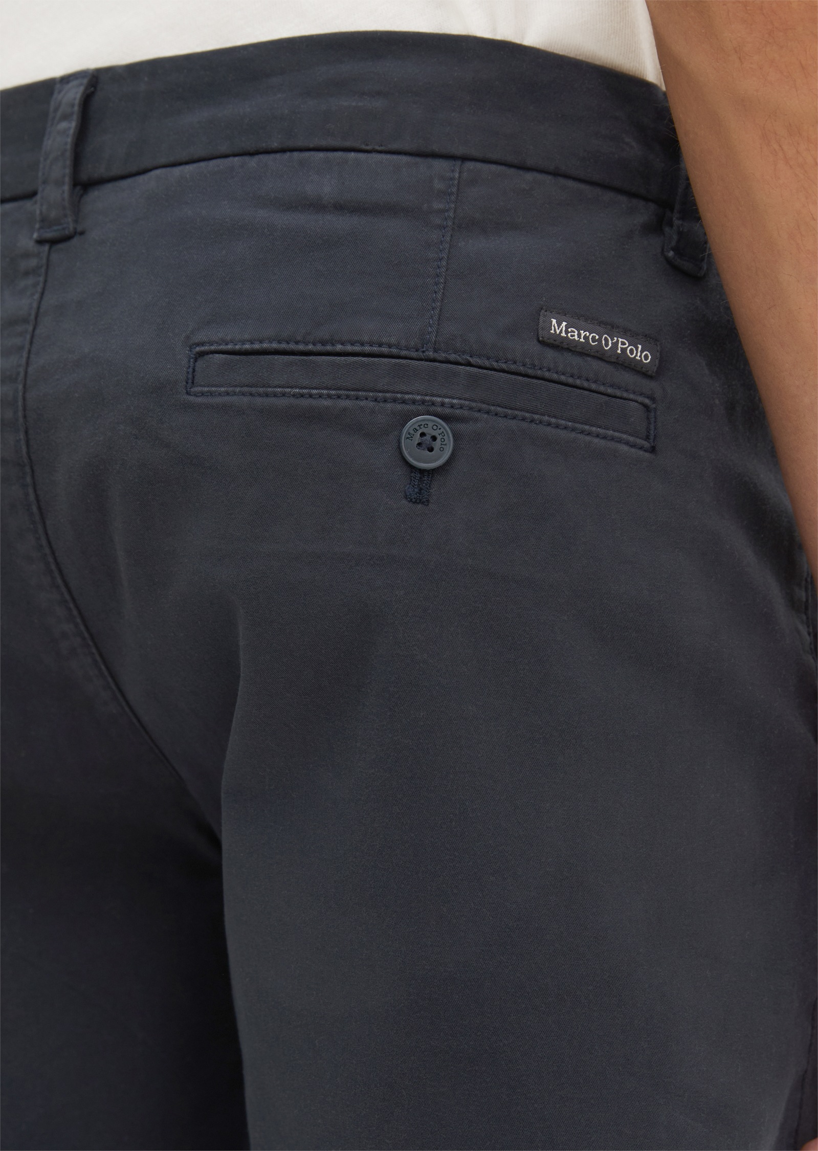 Thumbnail - Marc OPolo Shorts Model Reso Jogger regular in softer Twill Stretch-Qualität