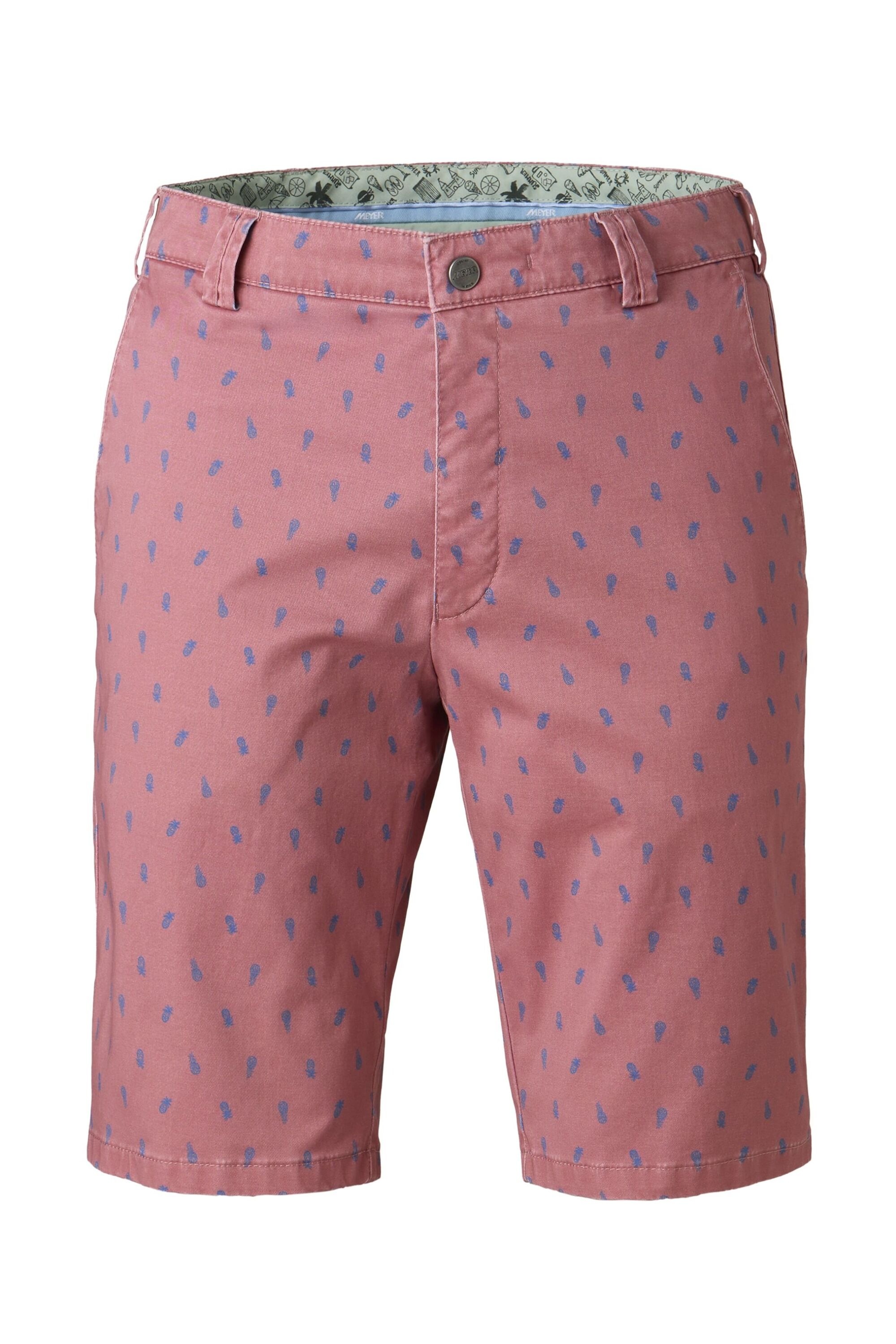 MEYER Chinos »B-Palma 1-3023«  mit Pineapple-Print