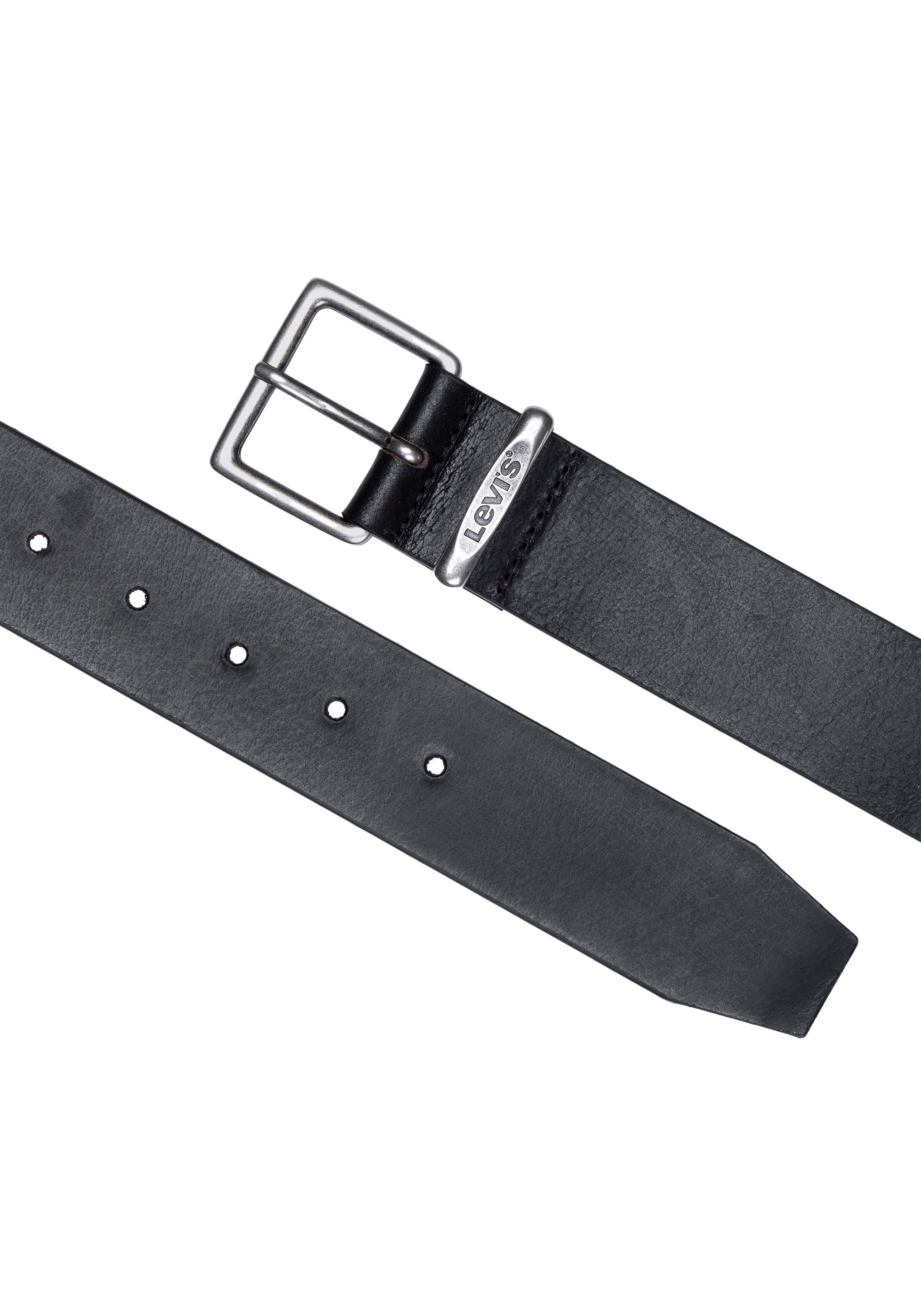 Thumbnail - Levis Ledergürtel "FLAT KEEPER BELT" mit Metallschnalle