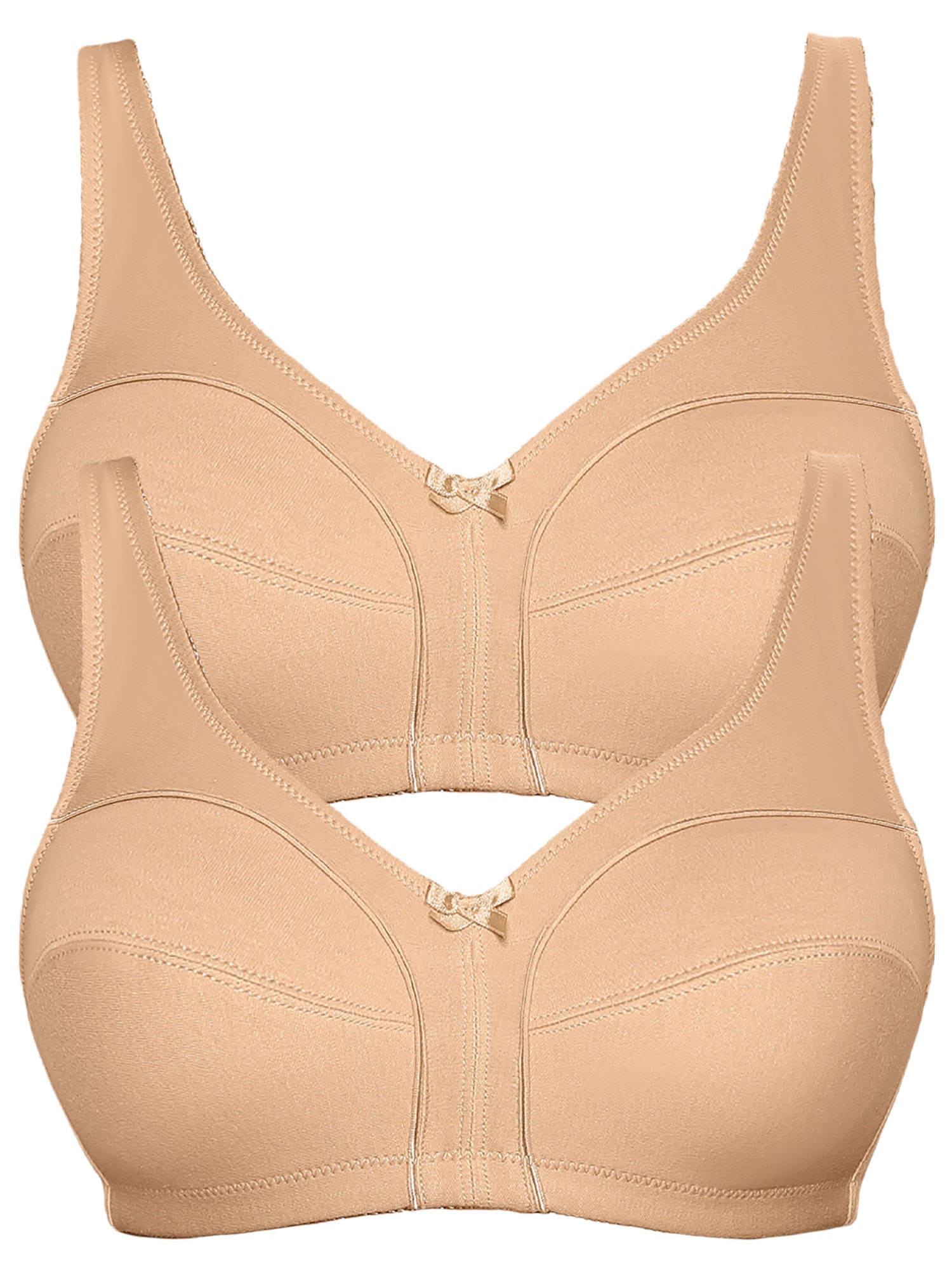 Viania Soft-BH "2er Pack Baumwoll Soft BH Basic"