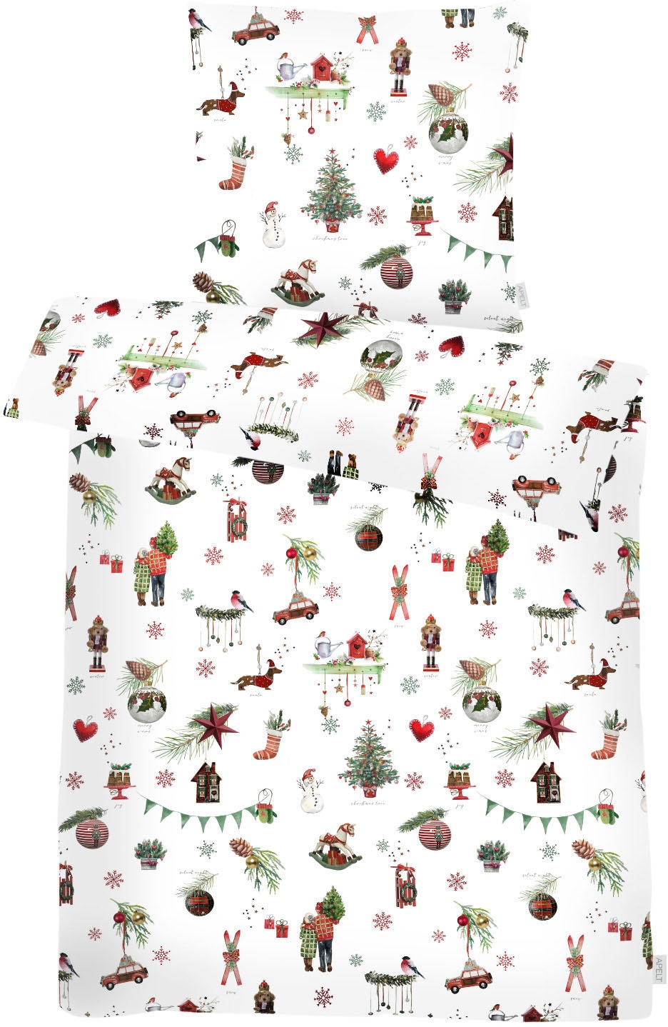 APELT Bettwäsche "Finn" 2 Stk. GOTS zertifiziert - aus Bio-Baumwolle günstig online kaufen