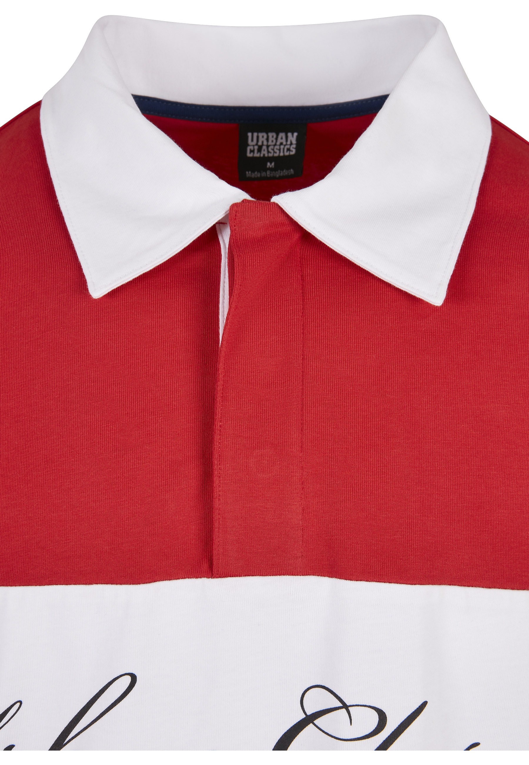 URBAN CLASSICS Longsleeve »Urban Classics Herren Oversized Rugby Longsleeve« 1 Stk.