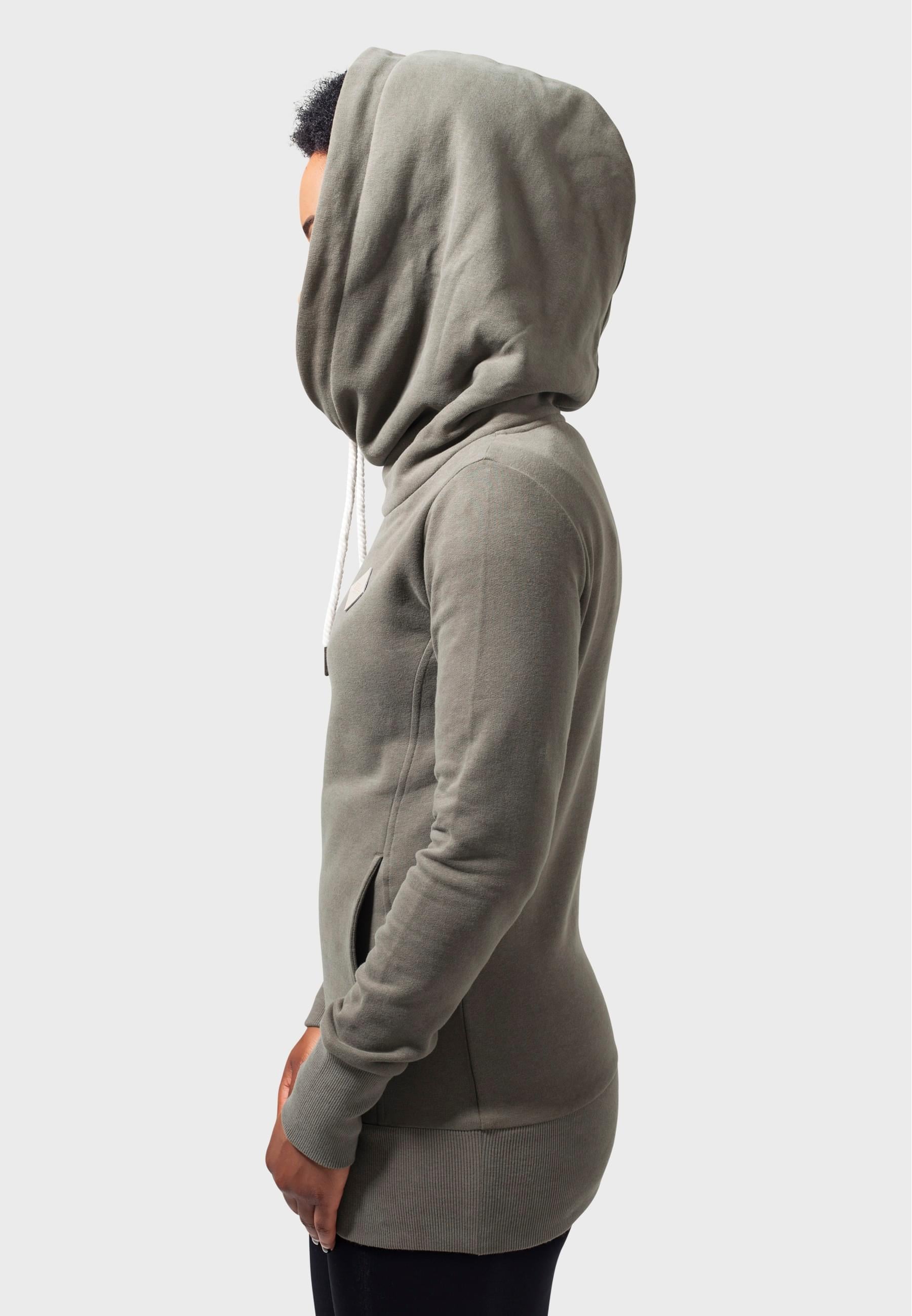 URBAN CLASSICS Kapuzenpullover »Urban Classics Damen Ladies Long Logopatch Hoody« 1 Stk. tlg.