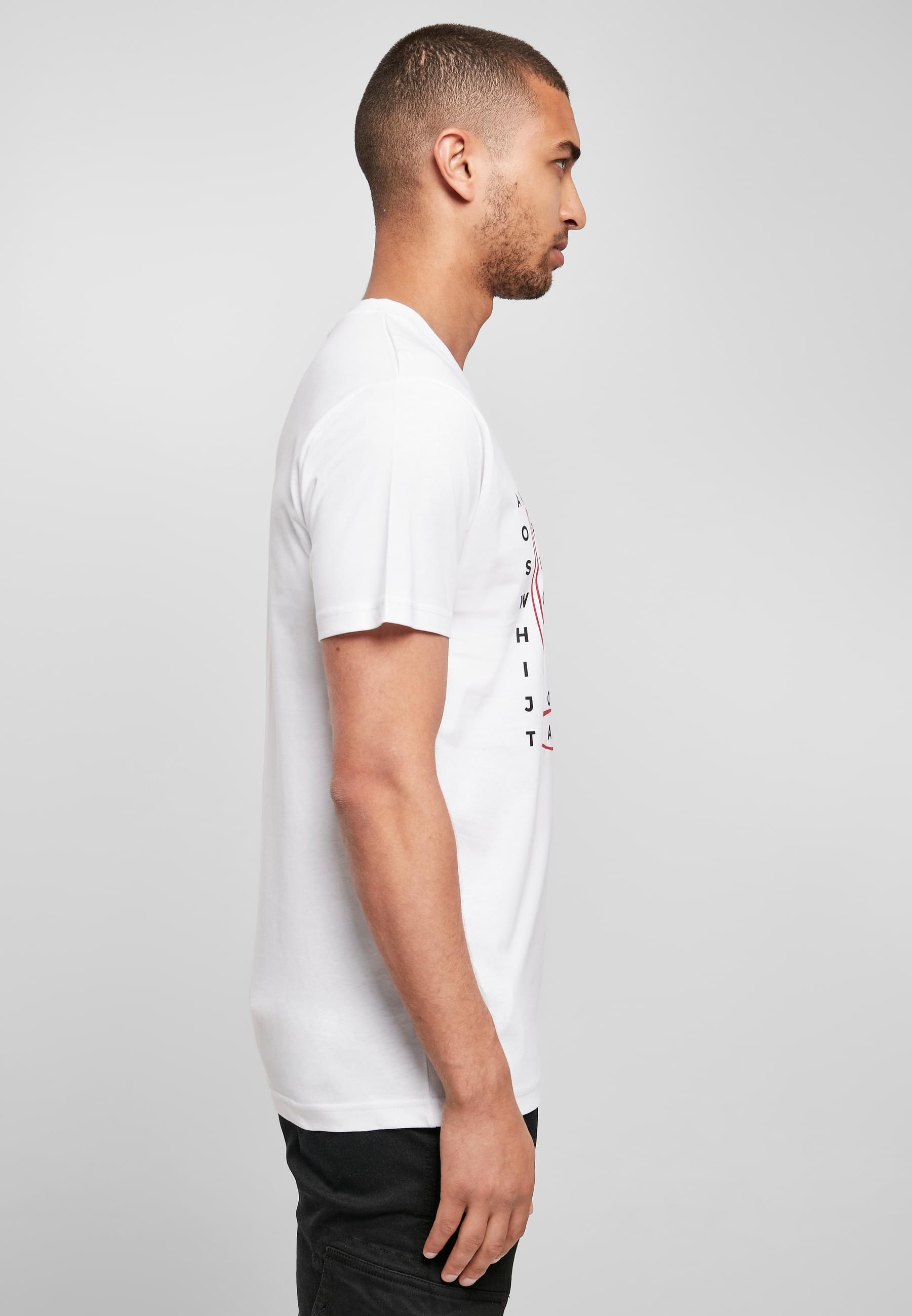 MisterTee T-Shirt »MisterTee Herren Crossword Tee«, (1 tlg.)