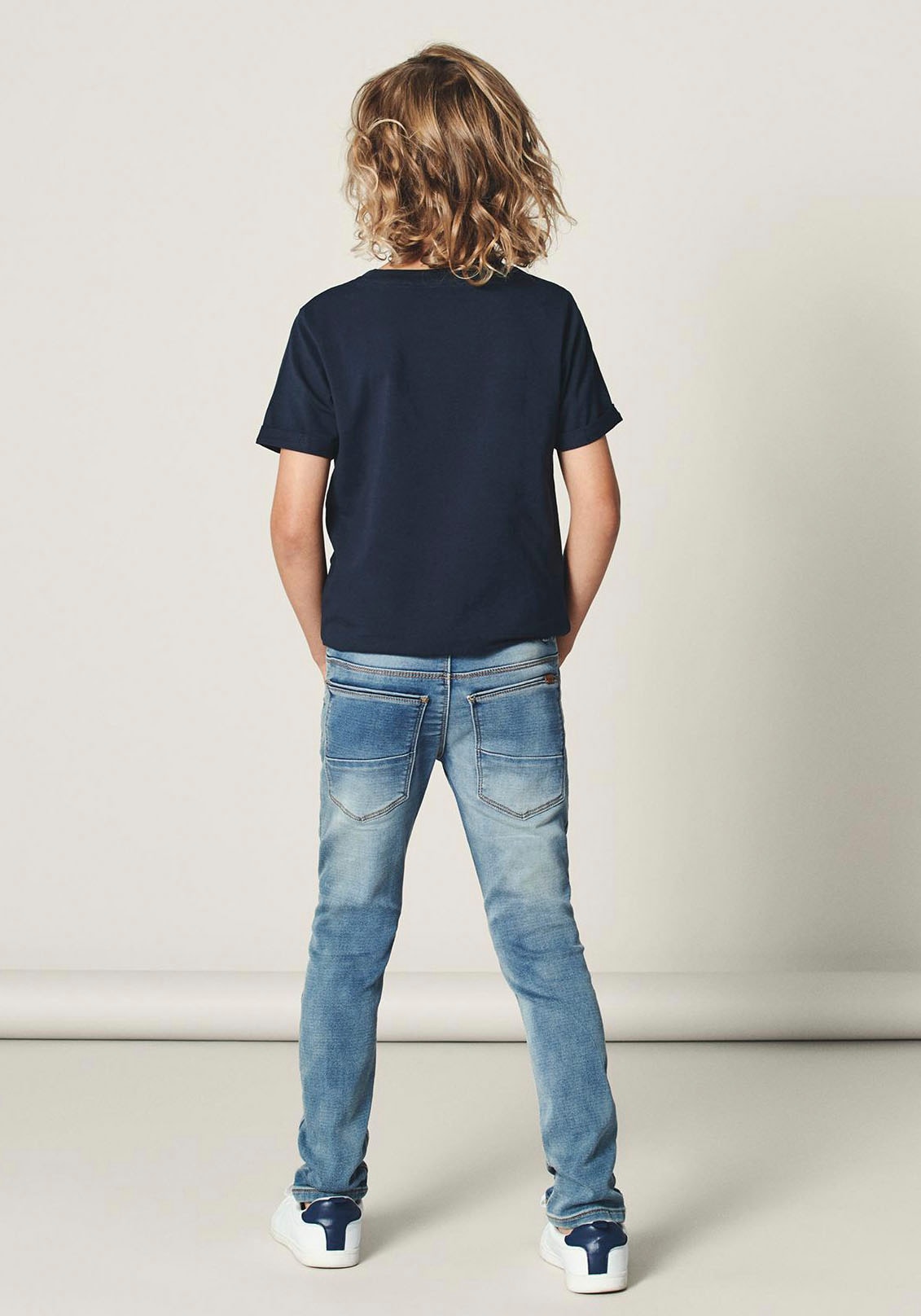 Name It Stretch-Jeans »NKMTHEO DNMTHAYER COR1 SWE PANT« bestellen | BAUR