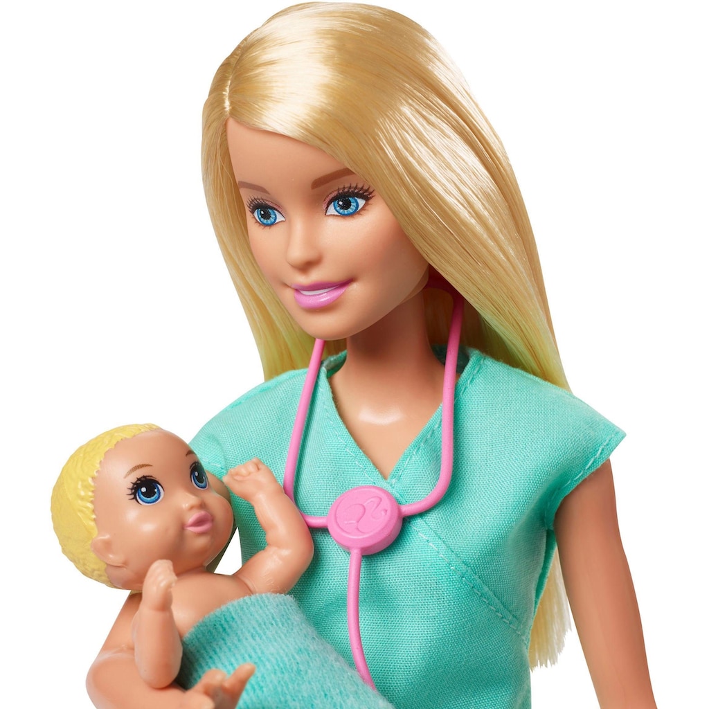 Barbie Anziehpuppe »Kinderärztin, blond«