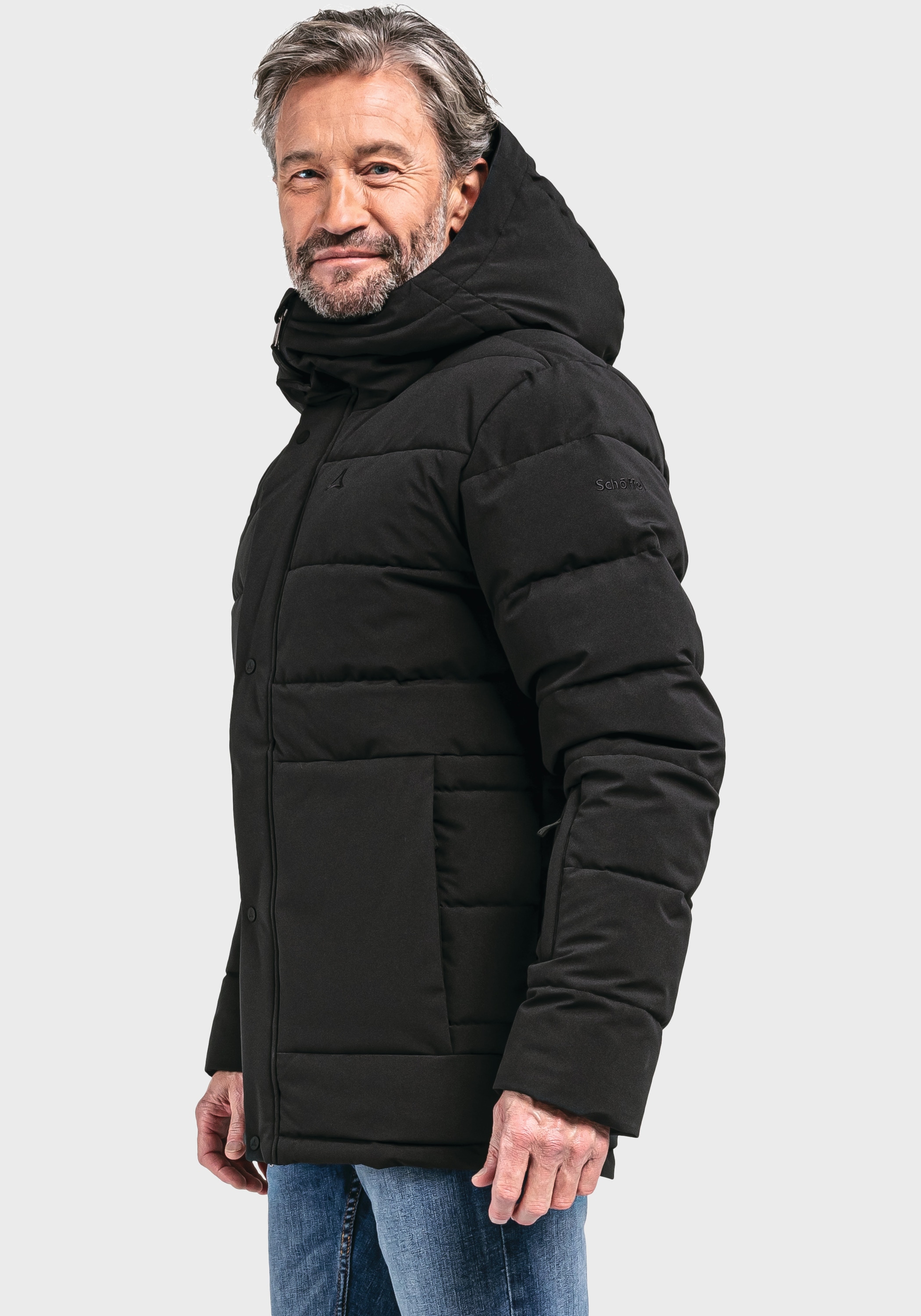 Schöffel Outdoorjacke »Ins. Jacket Eastcliff M«, mit Kapuze ▷ kaufen | BAUR