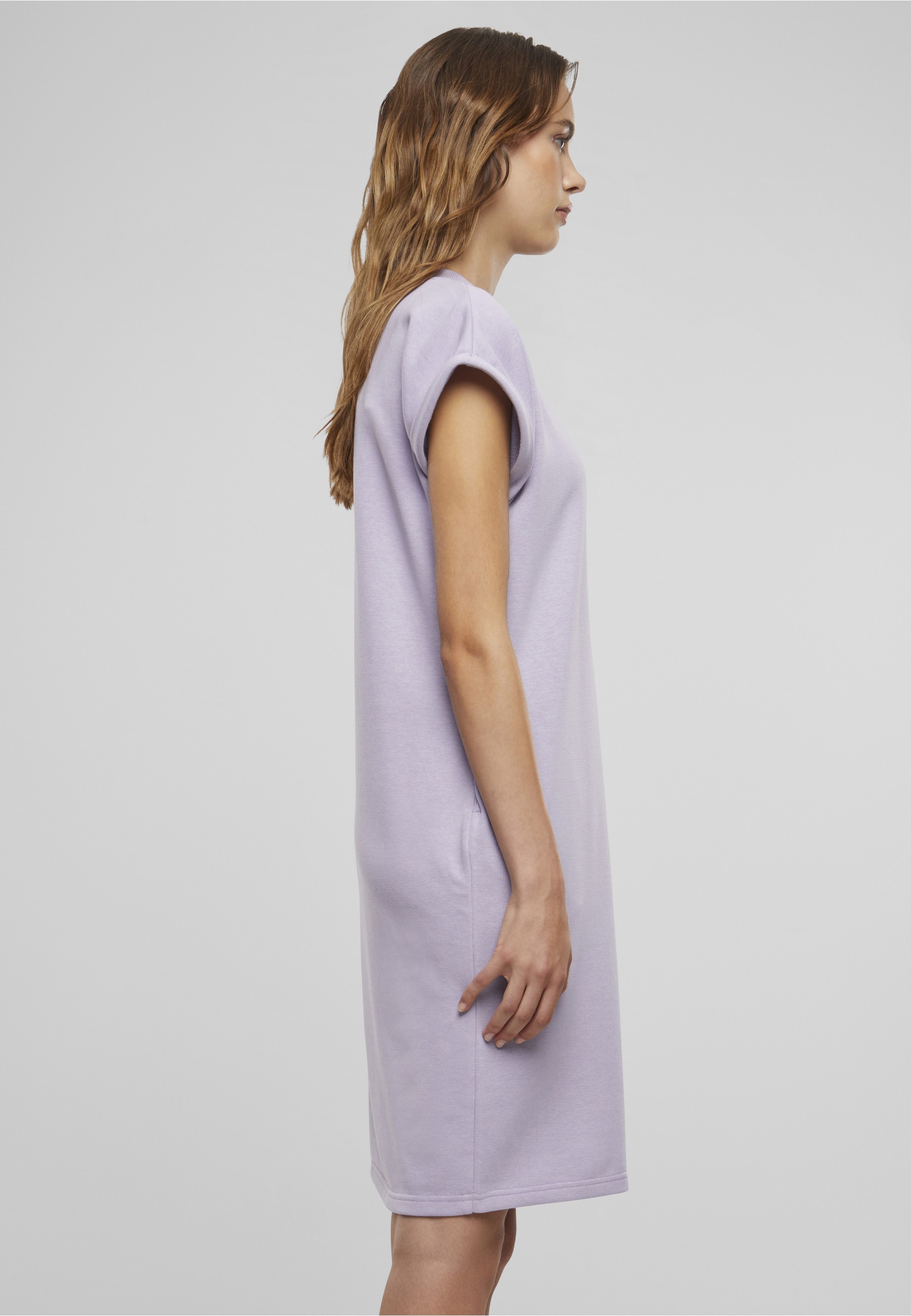 URBAN CLASSICS Shirtkleid »Urban Classics Ladies Light Terry Dress« 1 Stk. tlg.