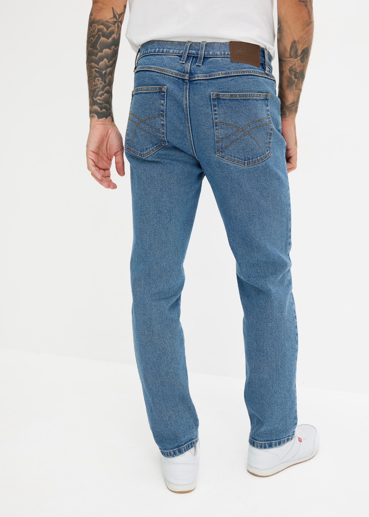 bonprix Gerade Jeans »Classic Fit Stretch-Jeans, Straight« Classic Fit Stretch-Jeans, Straight