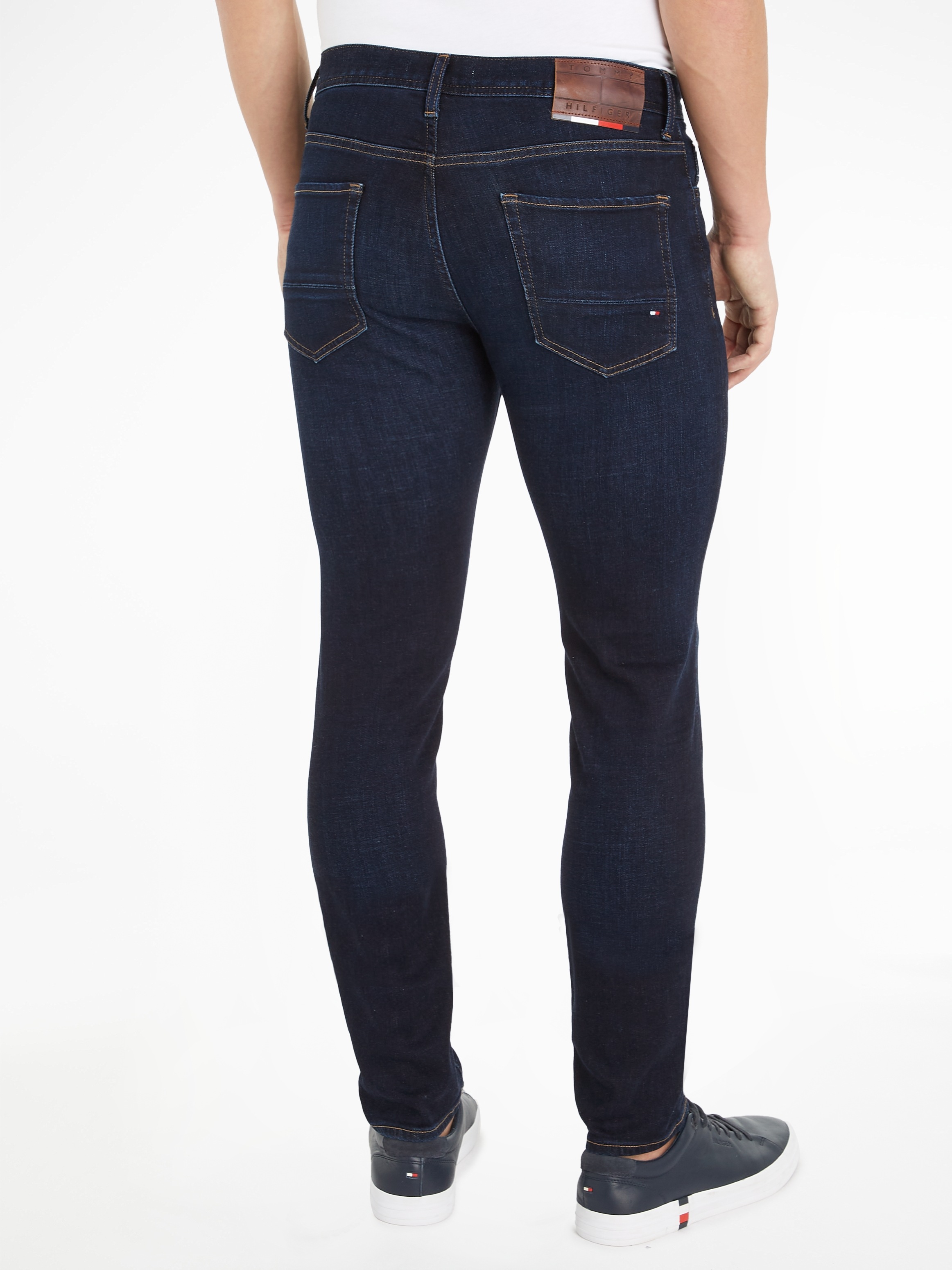 Tommy Hilfiger 5-Pocket-Jeans "SLIM BLEECKER PSTR", mit Tommy Hilfiger Lede günstig online kaufen