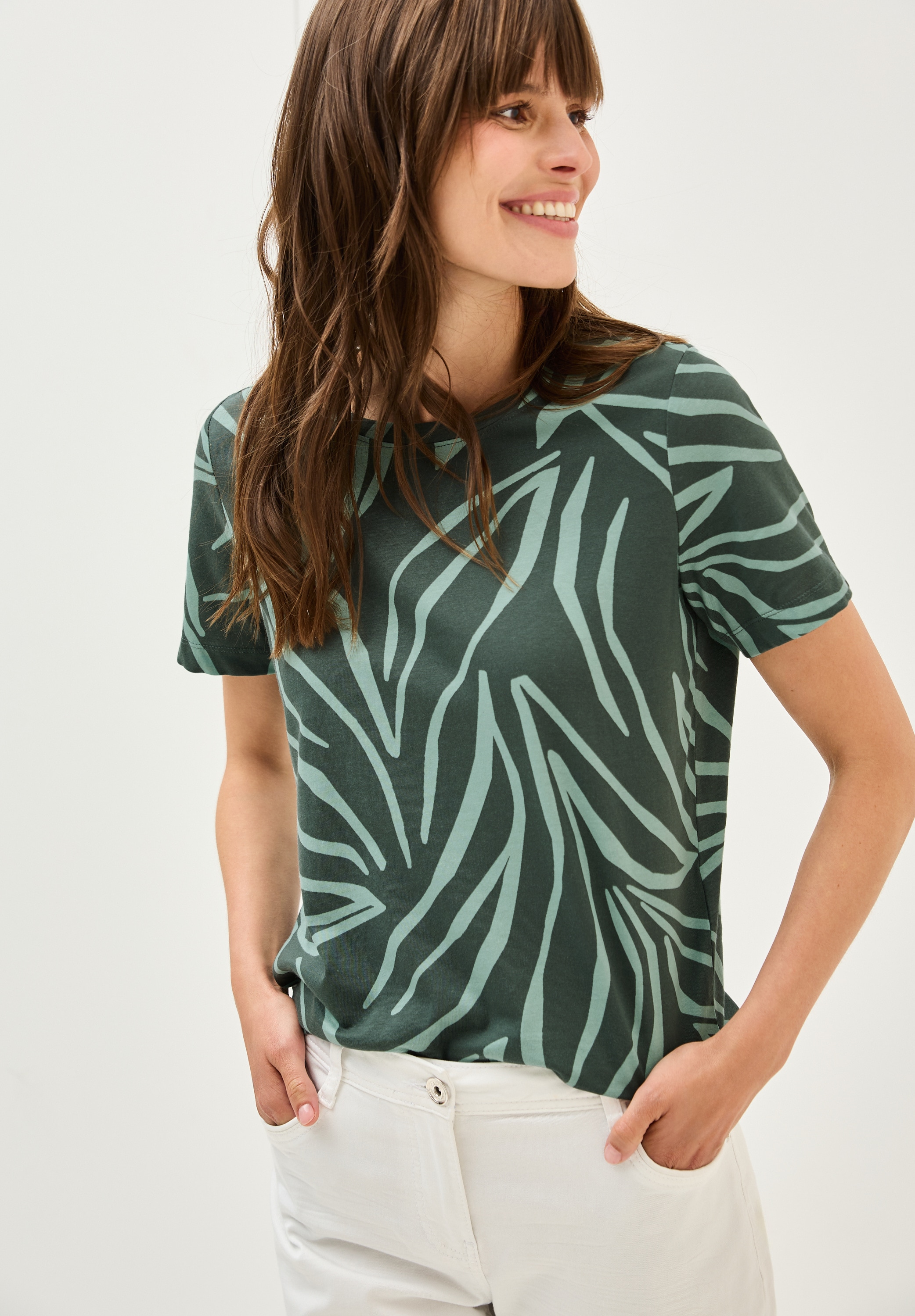 Cecil T-Shirt Feel Good Fit