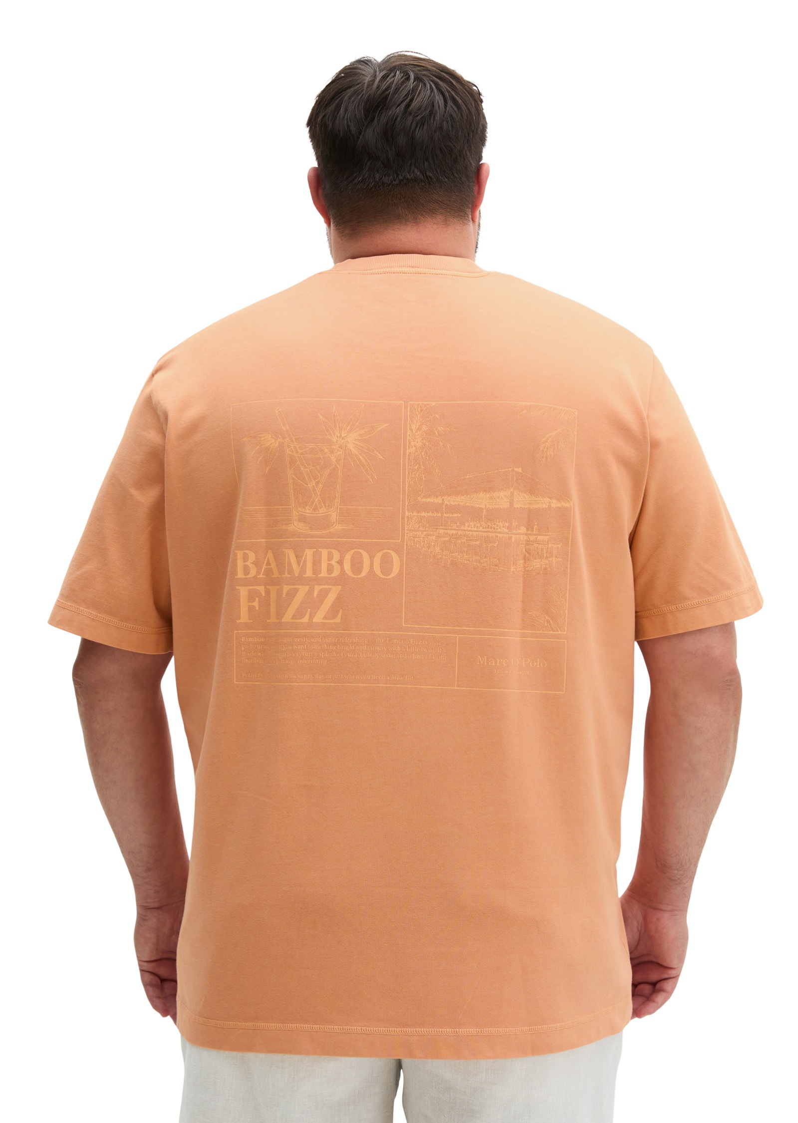 Marc O'Polo T-Shirt »mit saisonalem Rückenprint«