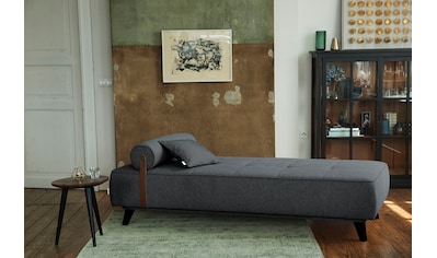 TOM TAILOR Daybett »NORDIC DAYBED CHIC«, inklusive Kissenrolle & Lederband, wahlweise... kaufen