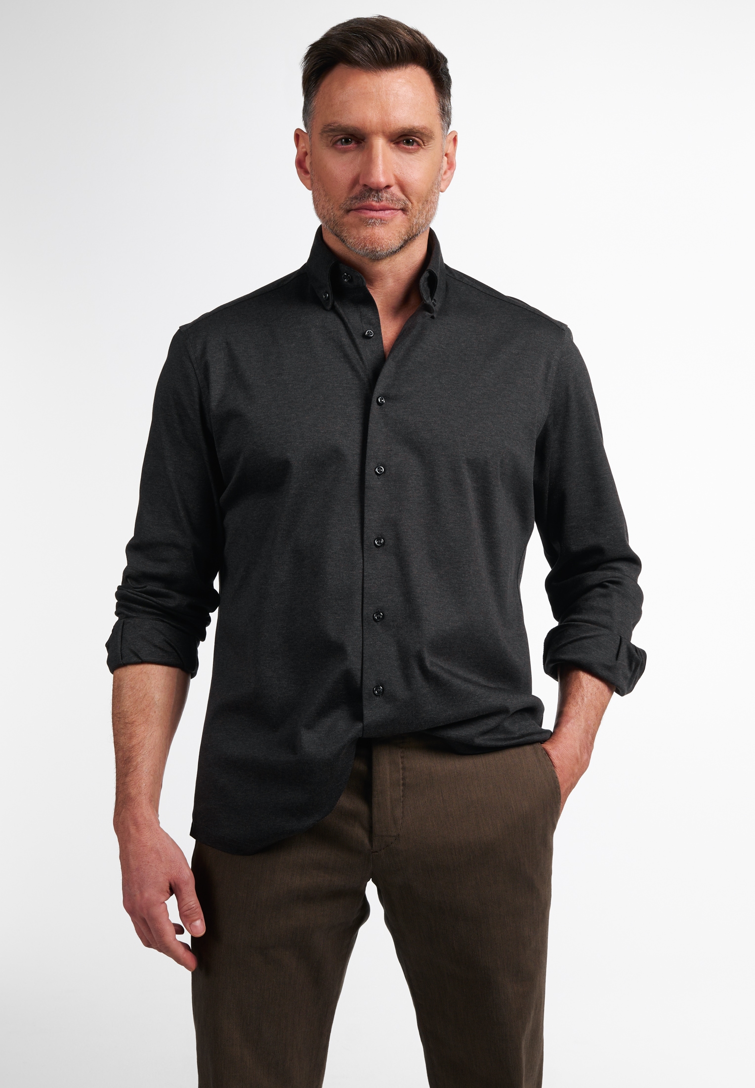 Eterna Langarmhemd "COMFORT FIT", EASY IRON (bügelleicht) günstig online kaufen