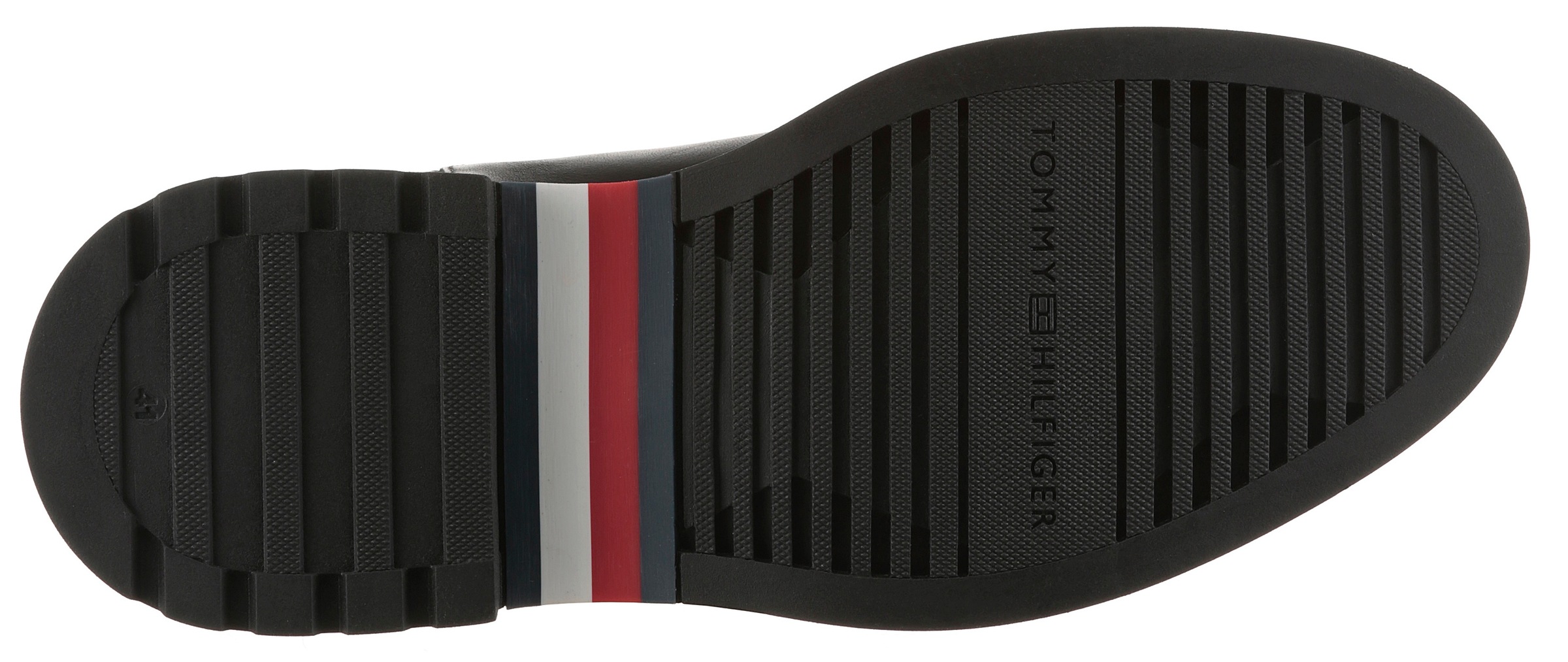 Thumbnail - Tommy Hilfiger Chelseaboots "HILFIGER COMFORT LWT LTH CHELSEA", Stiefelette, Businessschuh mit Stretcheinsatz und Anzieh...