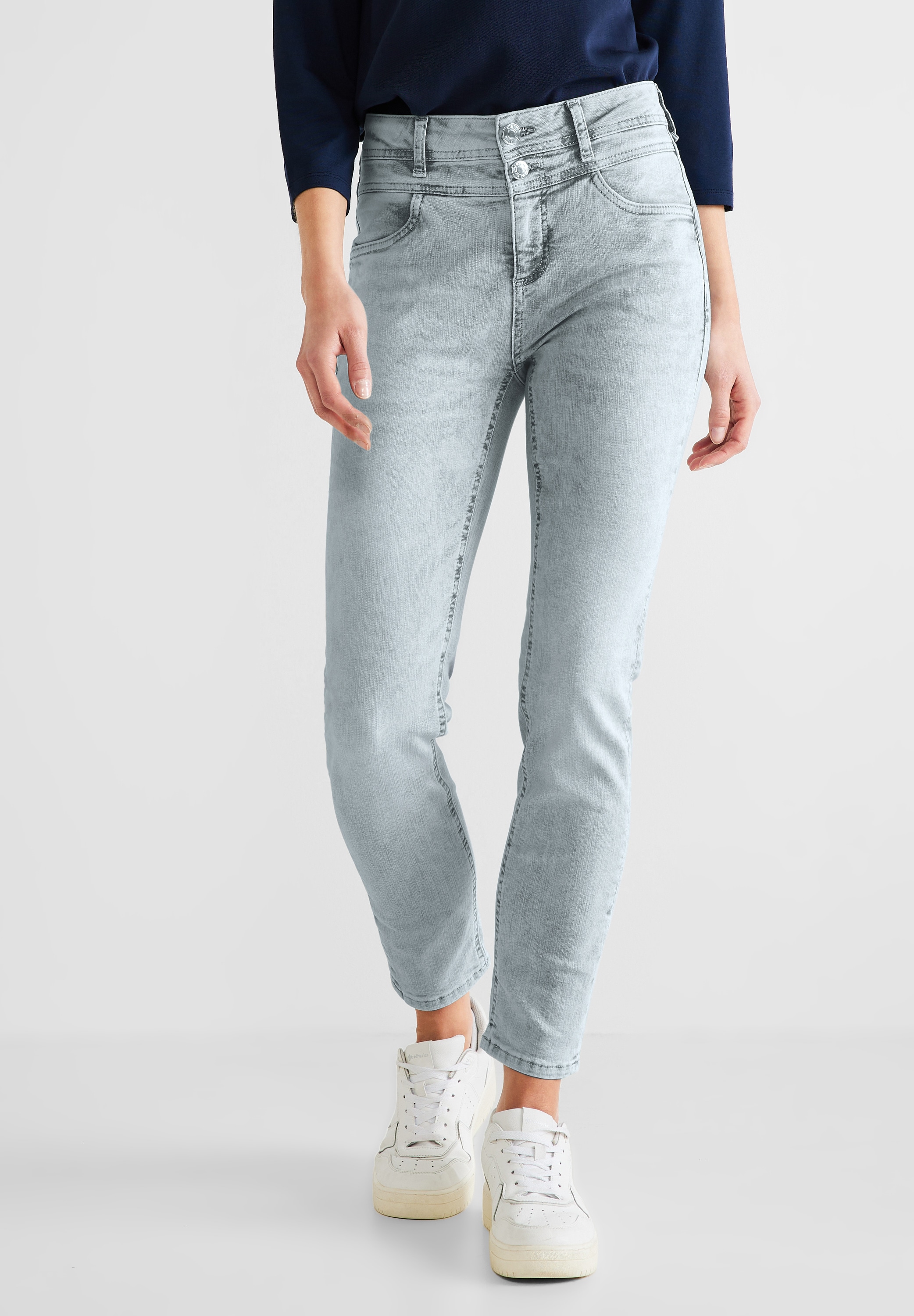 STREET ONE Gerade Jeans, 4-Pocket Style