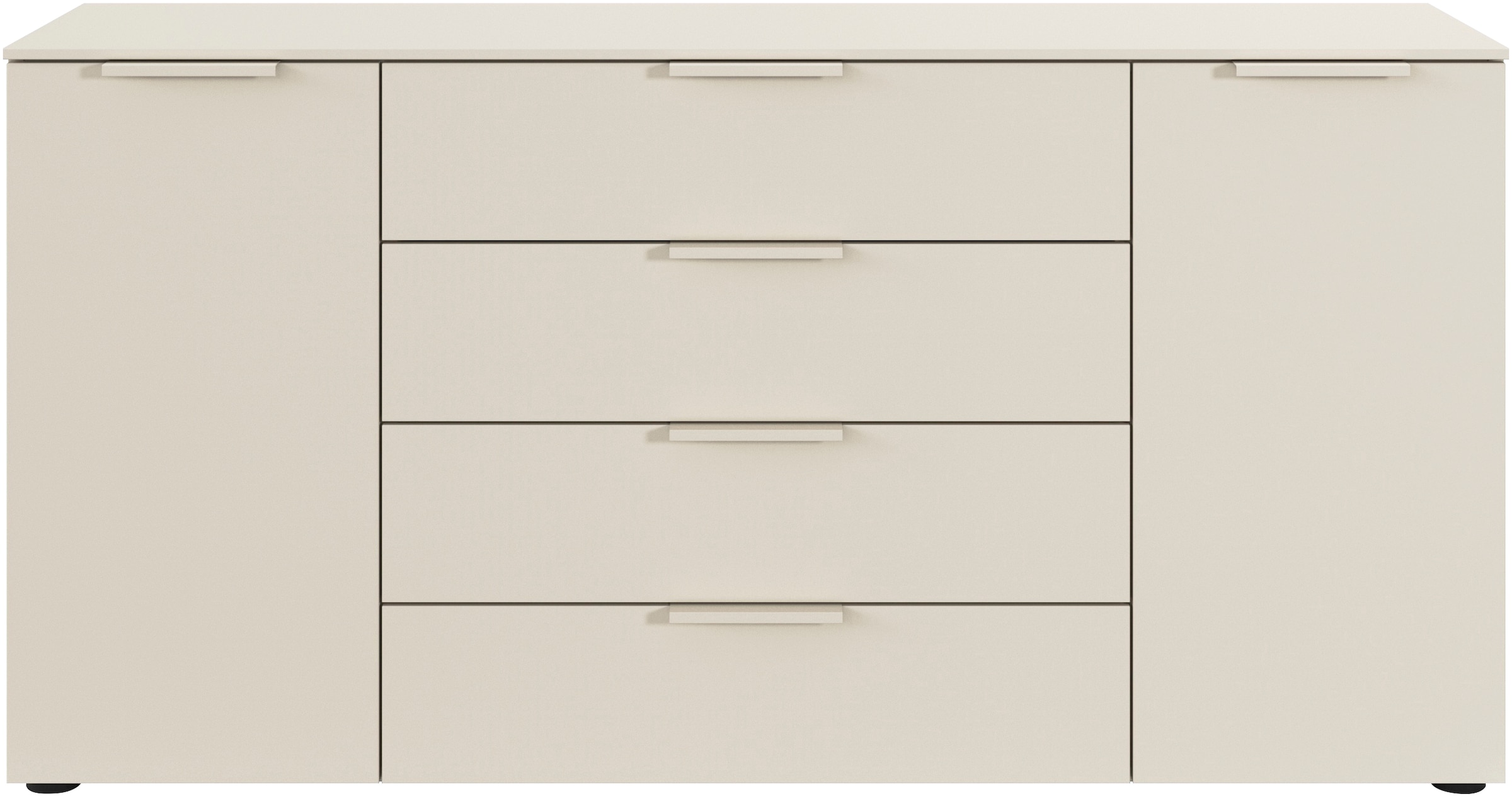 LeGer Home by Lena Gercke Kommode »Serina«, mit 4 Schubkästen und 2 Türen sowie Metallgriffen MADE IN GERMANY