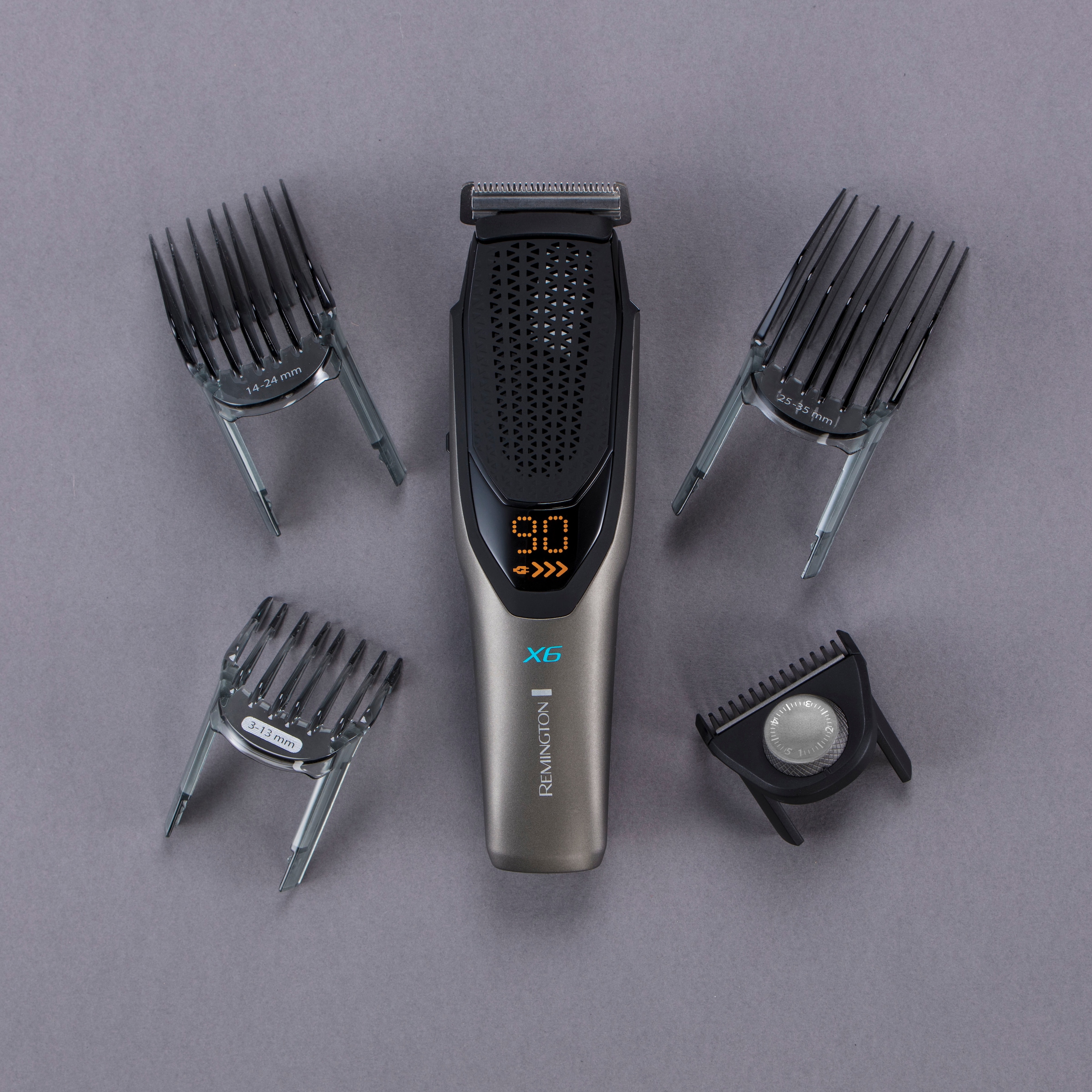 Remington Haarschneider »Power-X Series HC6000«, 4 Aufsätze,  Längeneinstellrad und Micro Fade Haar-und Bartkamm, kpl. Abwaschbar  bestellen | BAUR