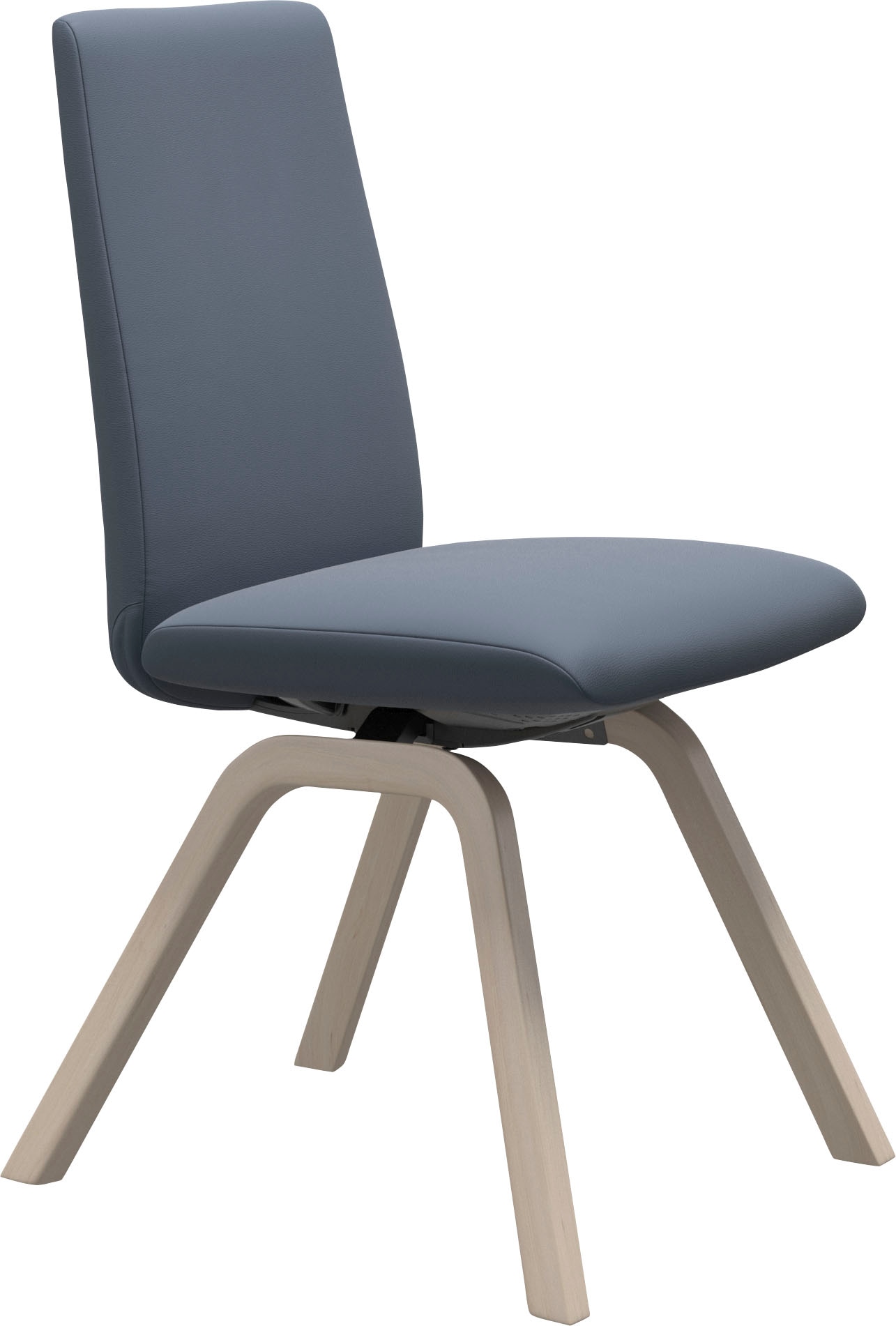 Stressless Polsterstuhl "Laurel" () Low Back, Größe M, mit schräggestellten Beinen in Eiche gekalkt