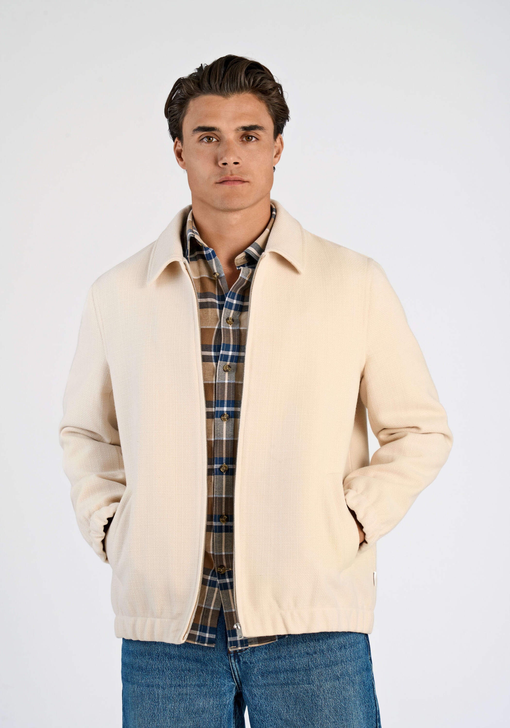 LINDBERGH Fellimitatjacke "Lindbergh Casual Jacke" günstig online kaufen