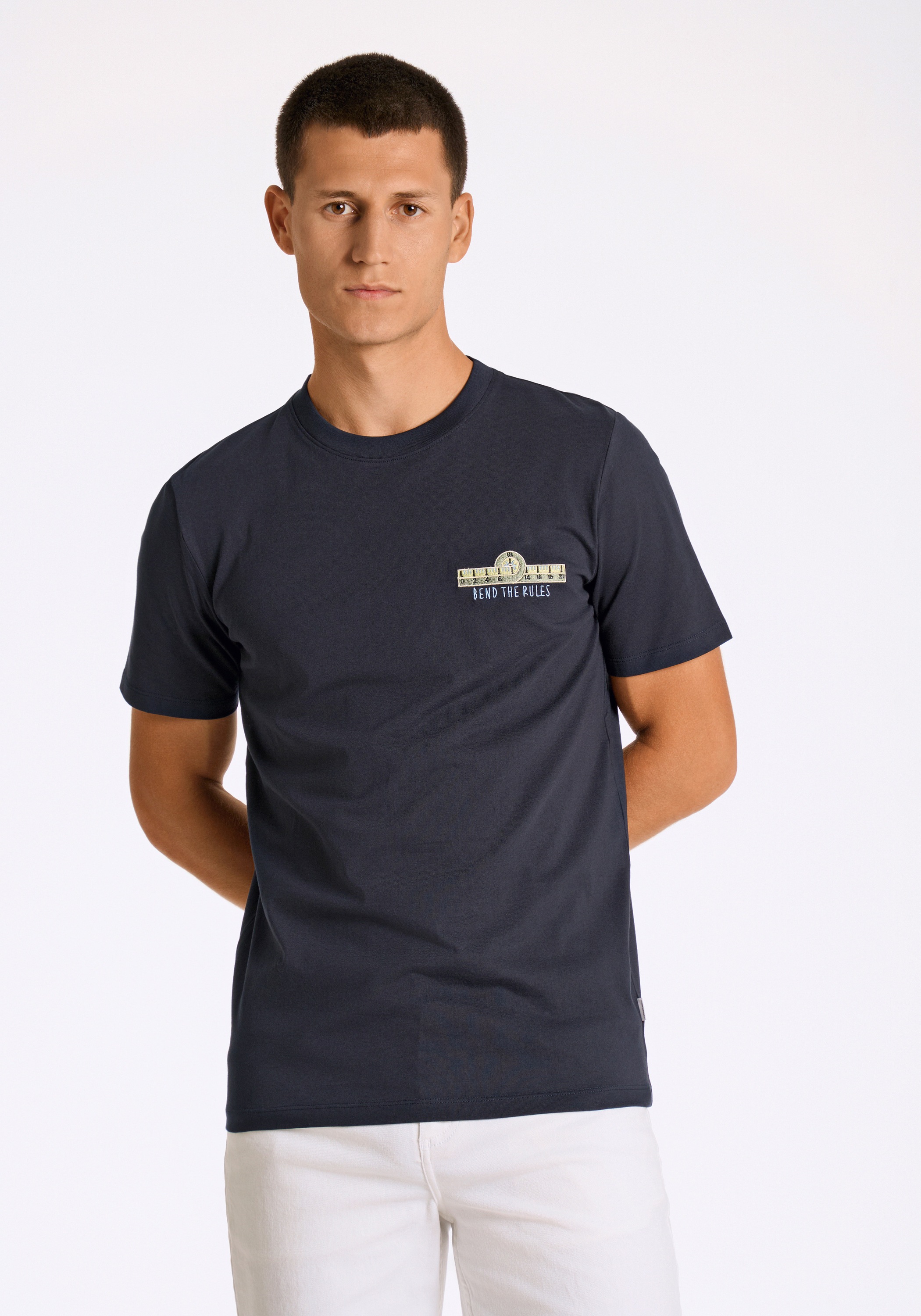 LINDBERGH Kurzarmshirt "T-Shirt (Kurzarm) Relaxed Fit"
