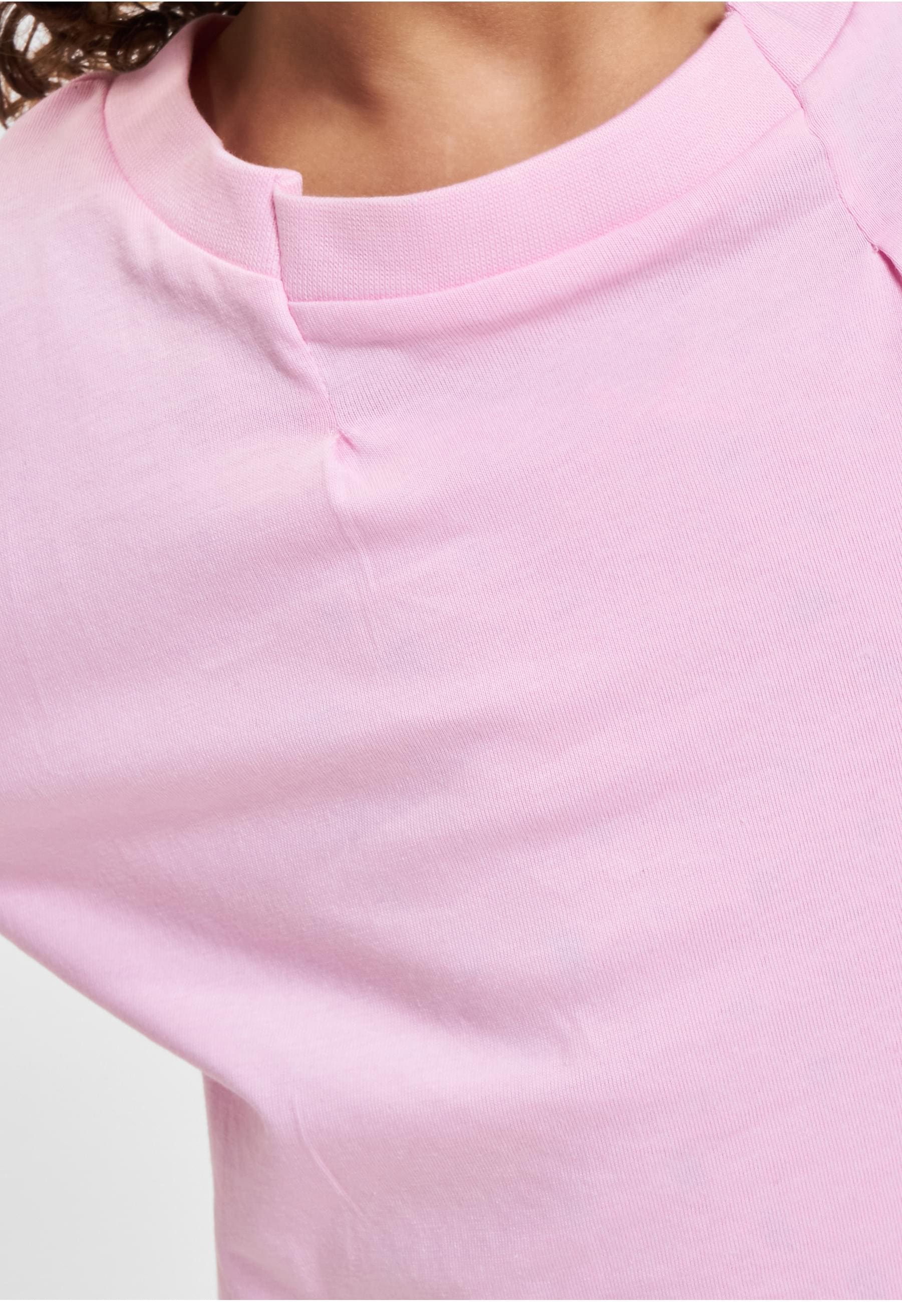 URBAN CLASSICS T-Shirt »Urban Classics Damen Girls Organic Oversized Pleat Tee«, (1 tlg.)