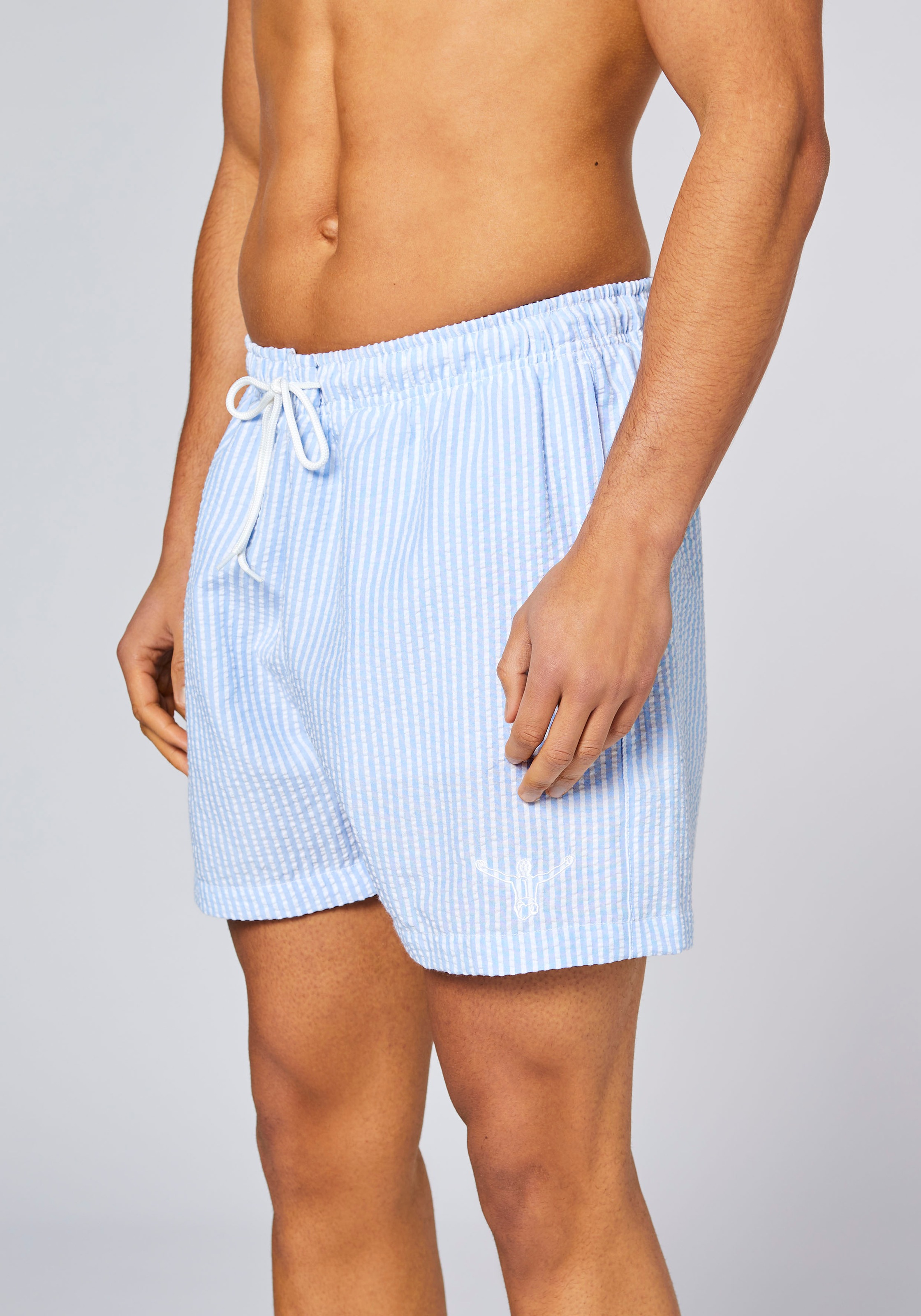 Chiemsee Short de Bain Homme Chambray Bleu Taille XXL 2