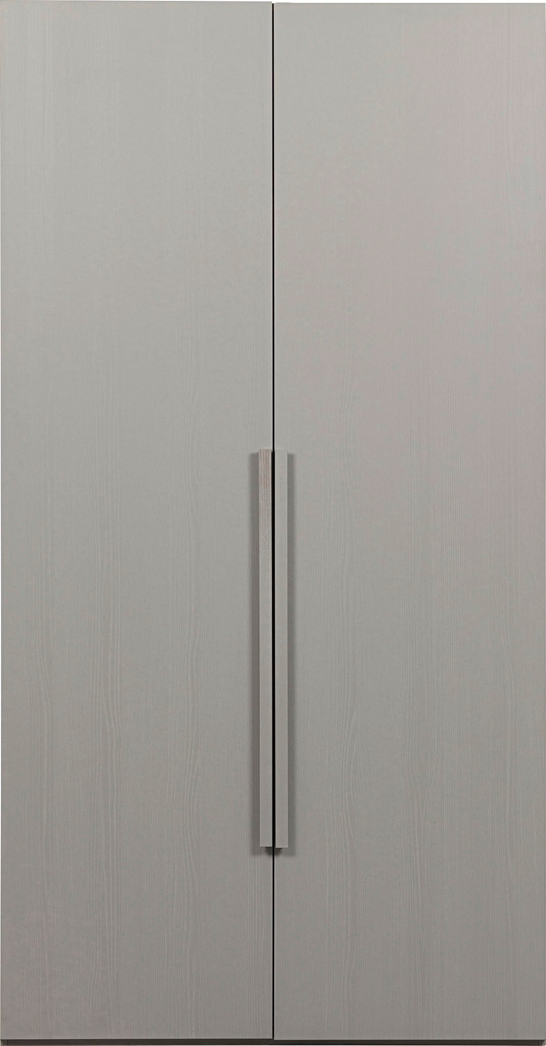 WOOOD "Rens Nussbaumdekor lackiert mit Rollführung und sichtbare Maserung" H 210 x B 110 x T 58 cm, Wandbefestigung empfohlen, Kombinierbar