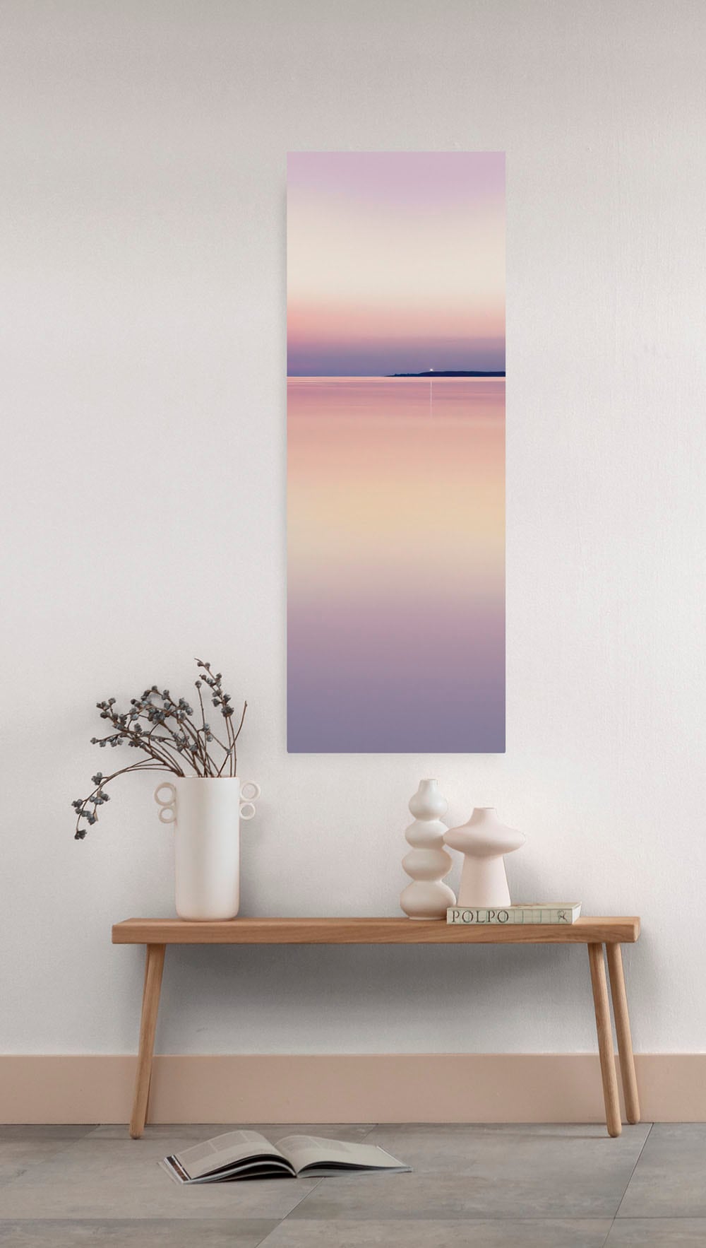 Komar Leinwandbild "Guiding Light - Größe 30 x 90 cm" Natur 1 Stk. tlg. Kei günstig online kaufen