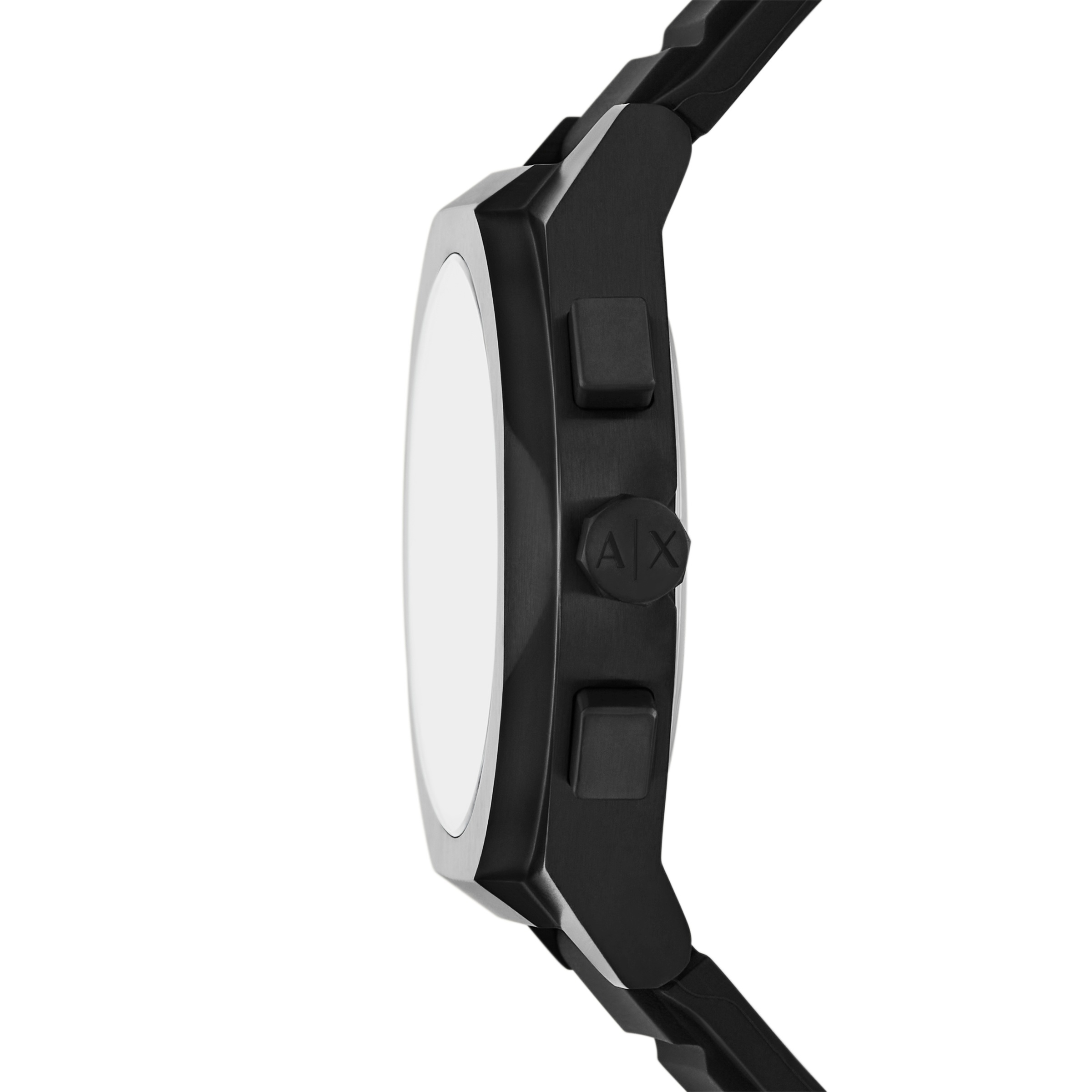 ARMANI EXCHANGE Chronograph »SYNC« Quarzuhr, Armbanduhr, Herrenuhr, Silikonarmband, analog, Tag