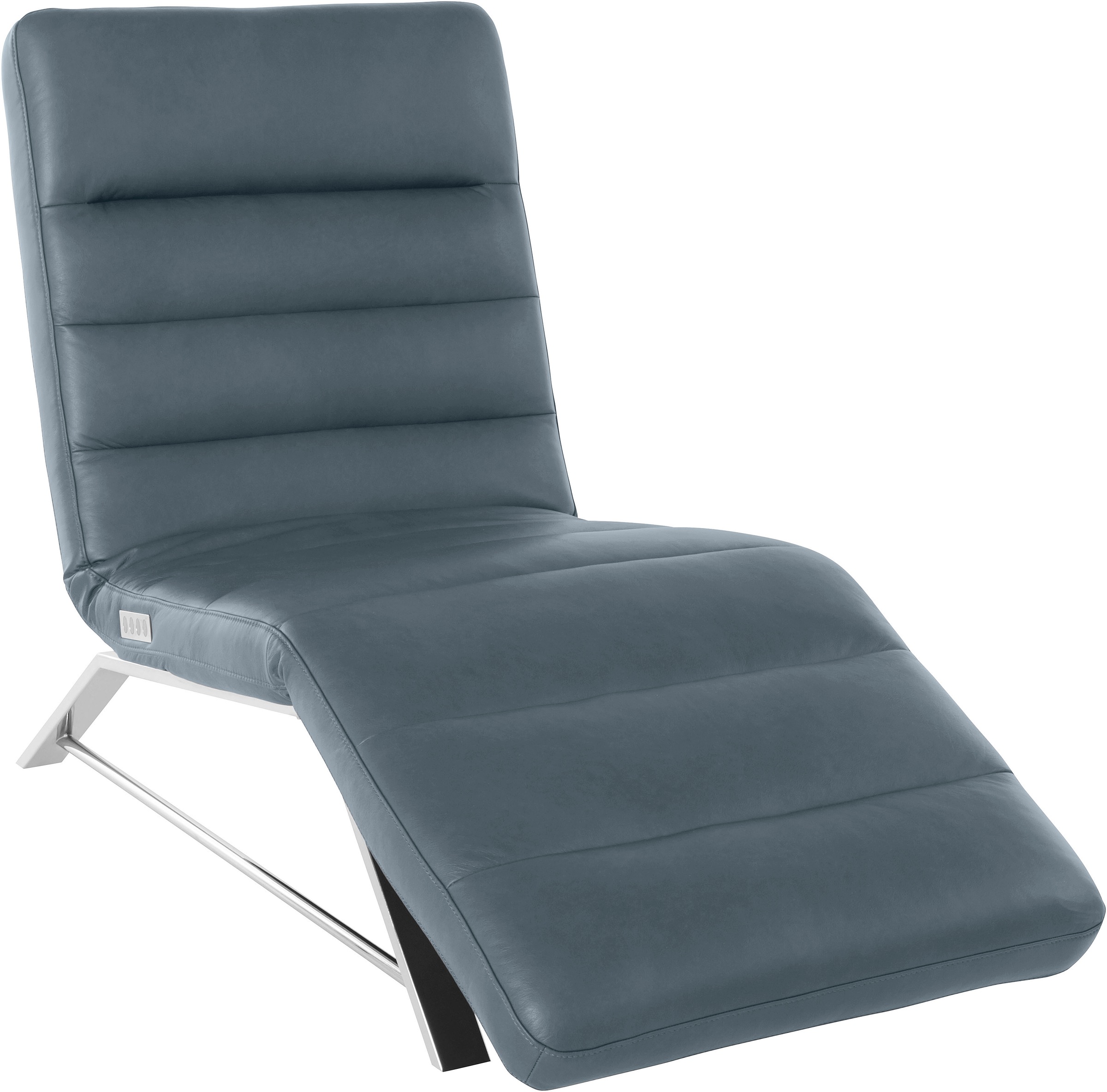 W.SCHILLIG Relaxliege »daily dreams«, Funktionsliege wahlweise mit Motor, Gestell Chrom, Breite 75 cm