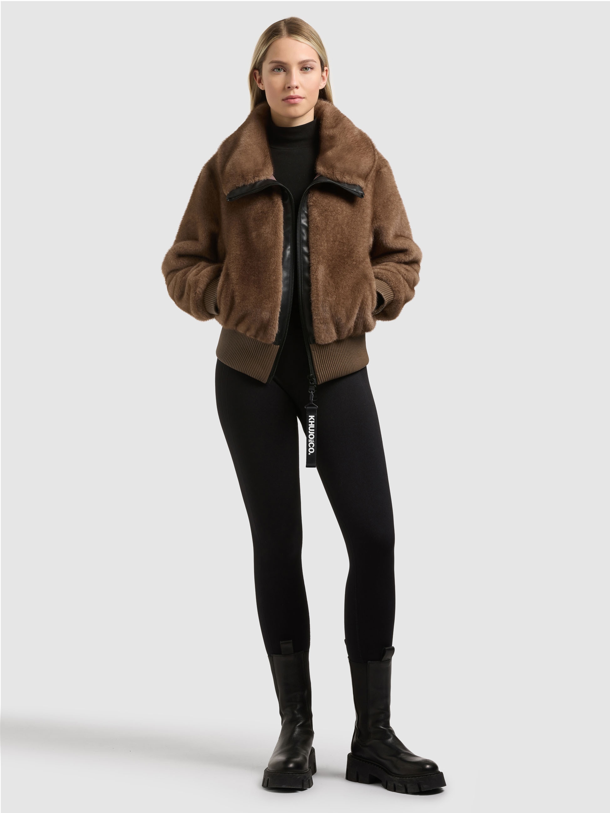 khujo Blouson »ANAHI« ohne Kapuze