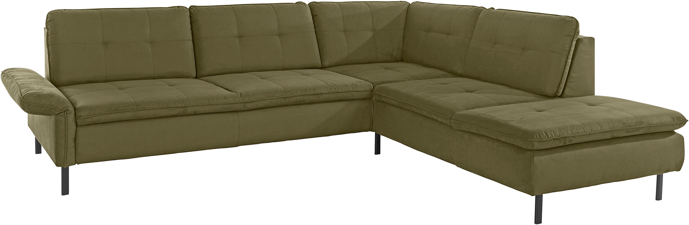 INOSIGN Ecksofa »Birkholm L-Form«, Armlehnverstellung, auch in Easy Clean Bezug - mit Wasser zu reinigen