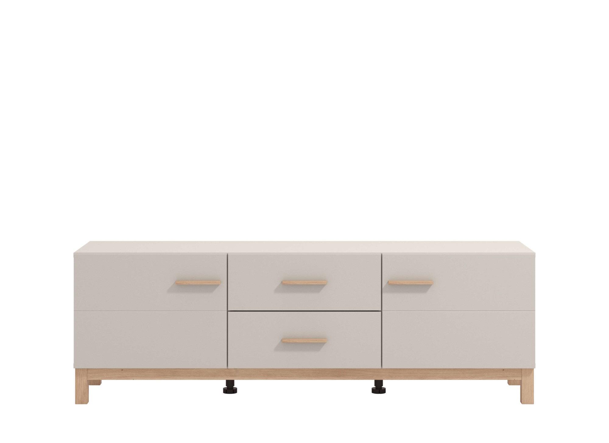 TV-Bank HOME AFFAIRE, B:154cm H:50,5cm T:41,5cmkaschmir, Kunststoff, MDF, Metall, Spanplatte, Sideboards, "Essex, TV-Board, TV-Kommode, TV-Schrank,