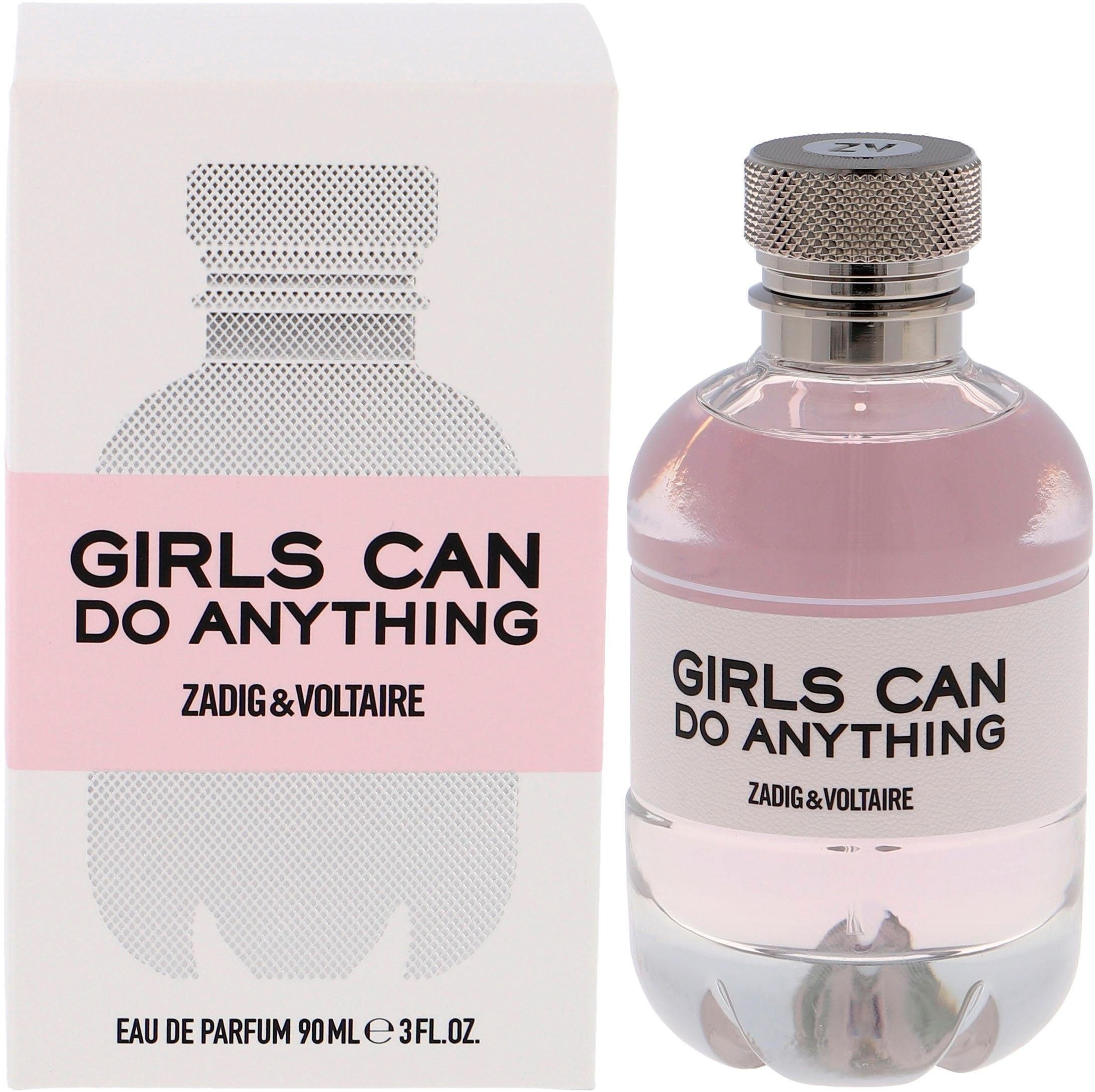 ZADIG & VOLTAIRE Eau de Parfum »Girls Can Do Anything!«, Blumig-frischer Duft mit Birne, Tonkabohne, Vanille und Moschus.