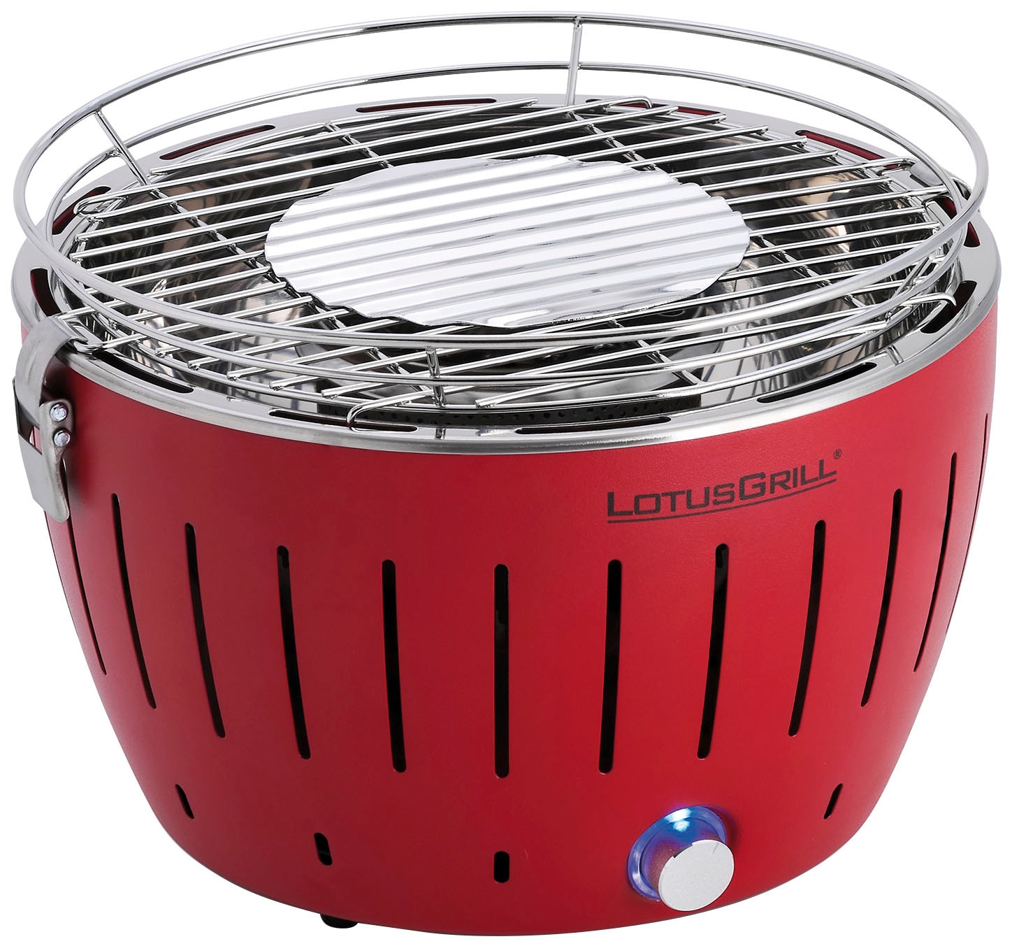 Lotus Grill - Portable Charcoal Grill - Mini - Red